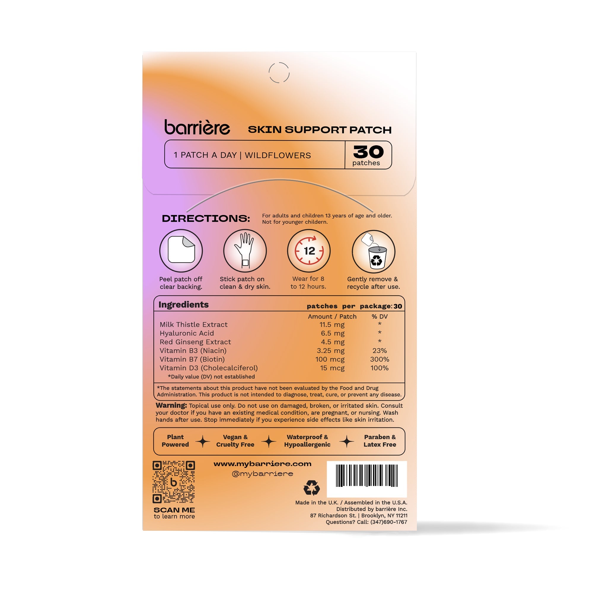 barrière Skin Support