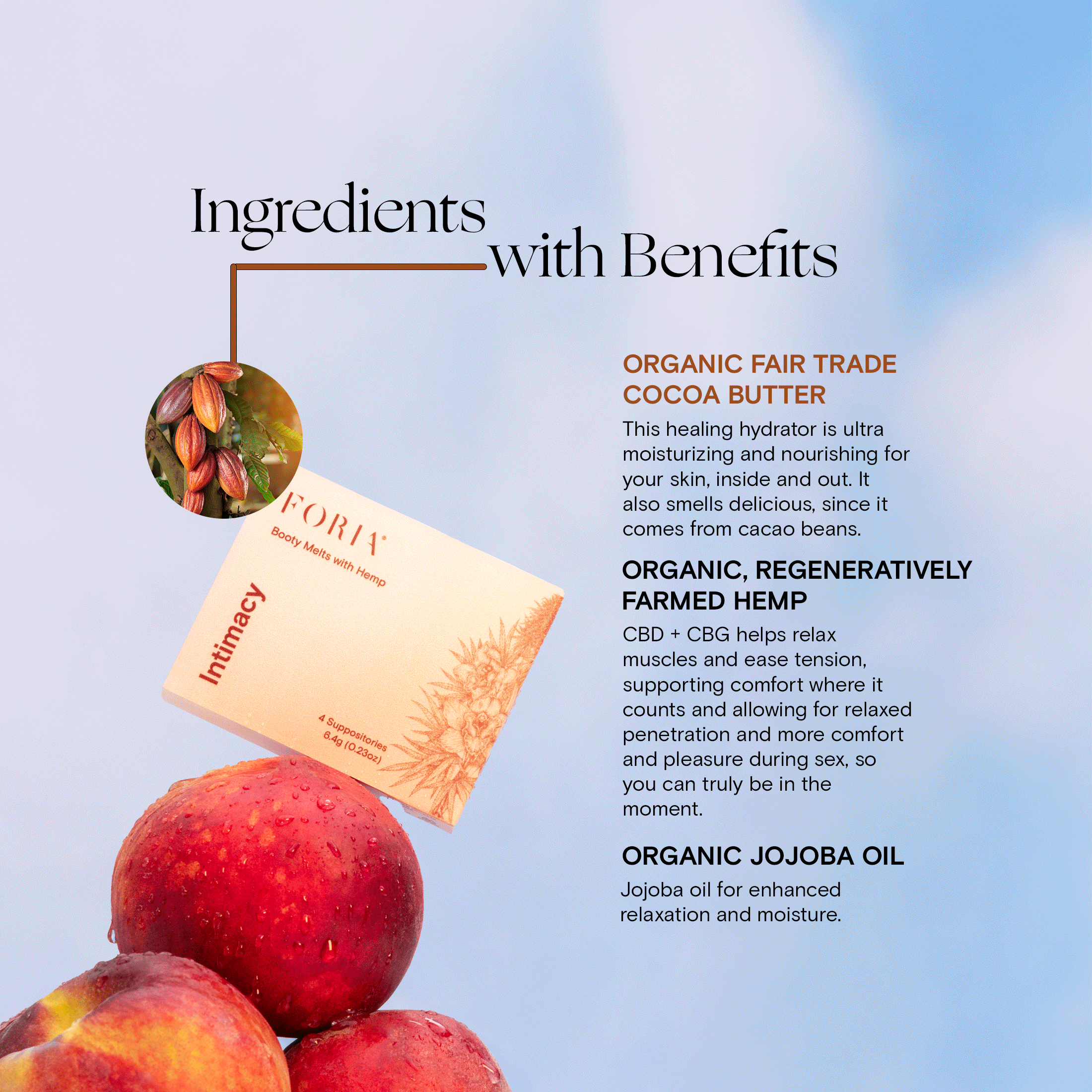 Booty Melts with Hemp