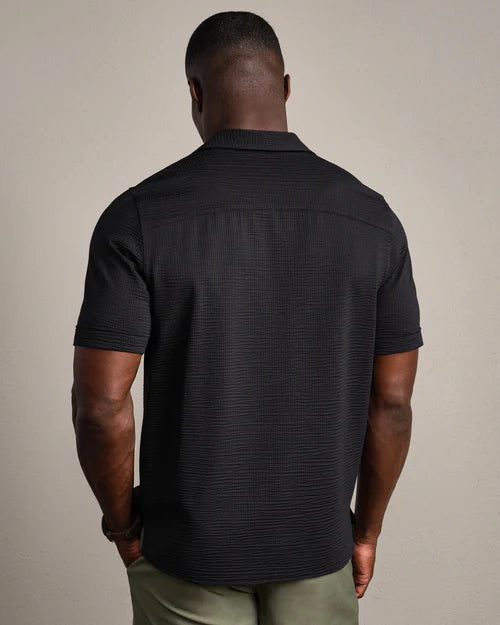 Rhone Commuter Seersucker Camp Shirt