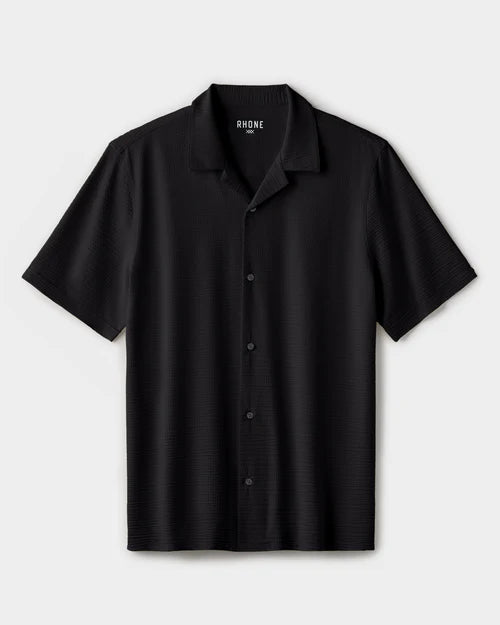 Rhone Commuter Seersucker Camp Shirt