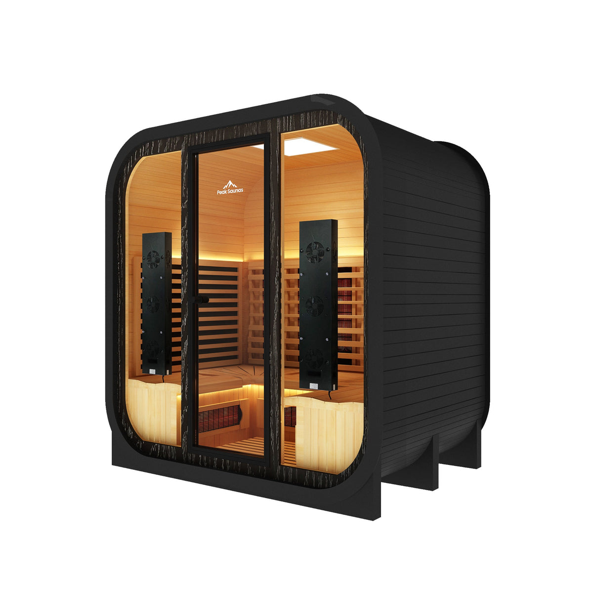 Peak El Capitan 4-Person Outdoor Full Spectrum Infrared Sauna