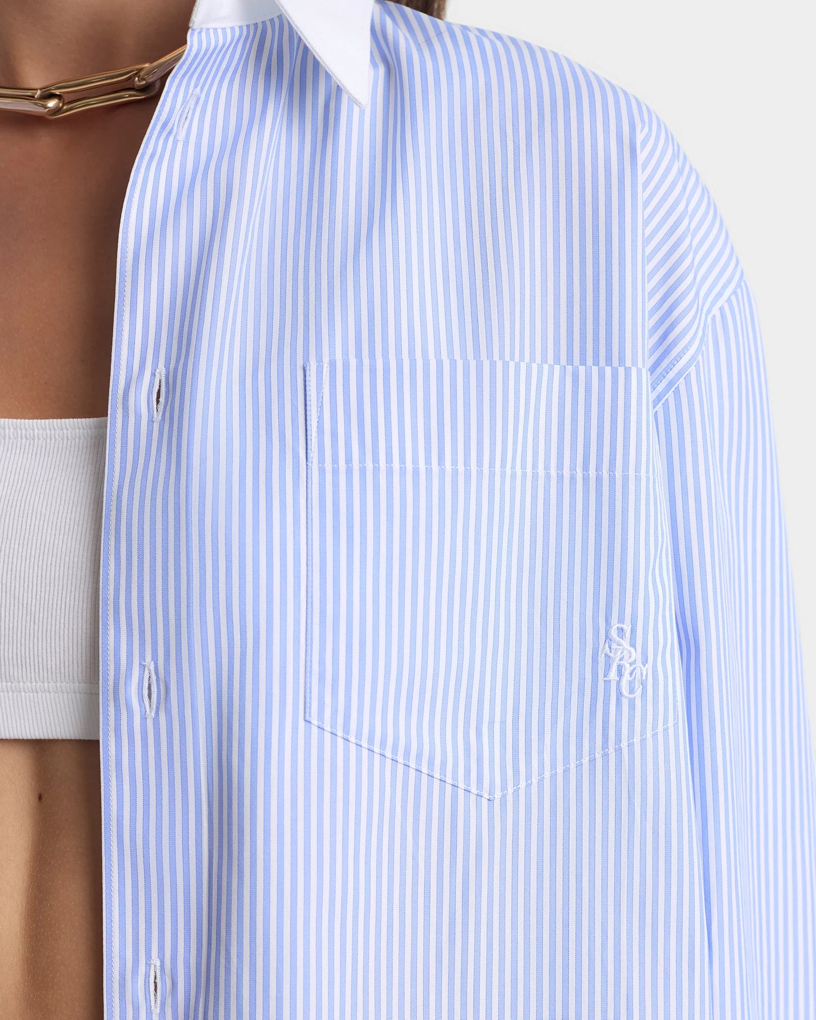 Sporty & Rich SRC Oversized Shirt