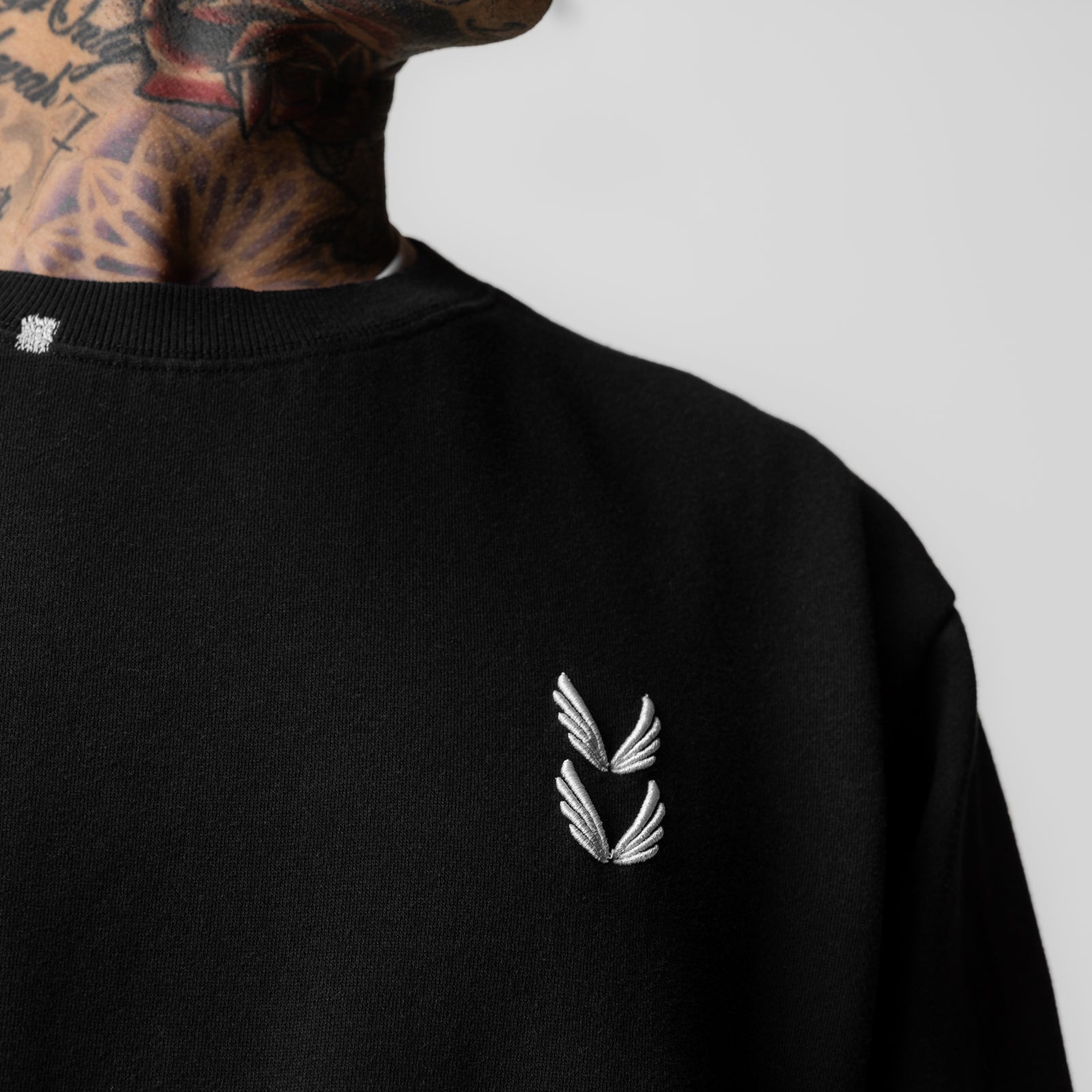 ASRV Tech Essential Distressed Crewneck