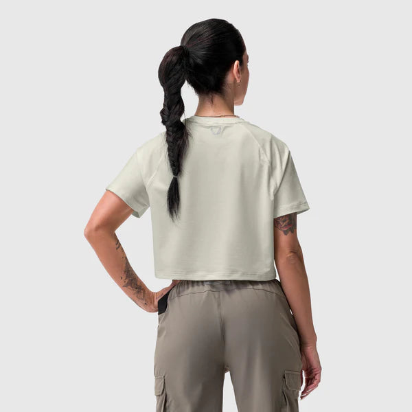 ASRV Aerosilver Crop Tee