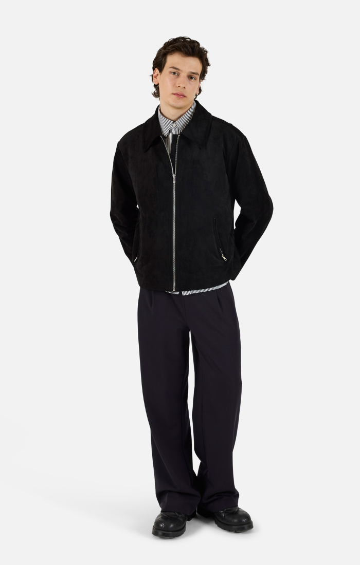KROST University Suede Zip Jacket