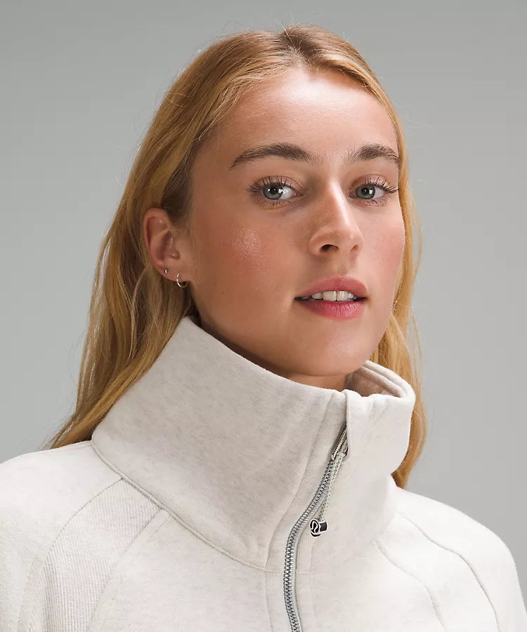 Lululemon Lounge Scuba 1/2 Zip Funnel Neck