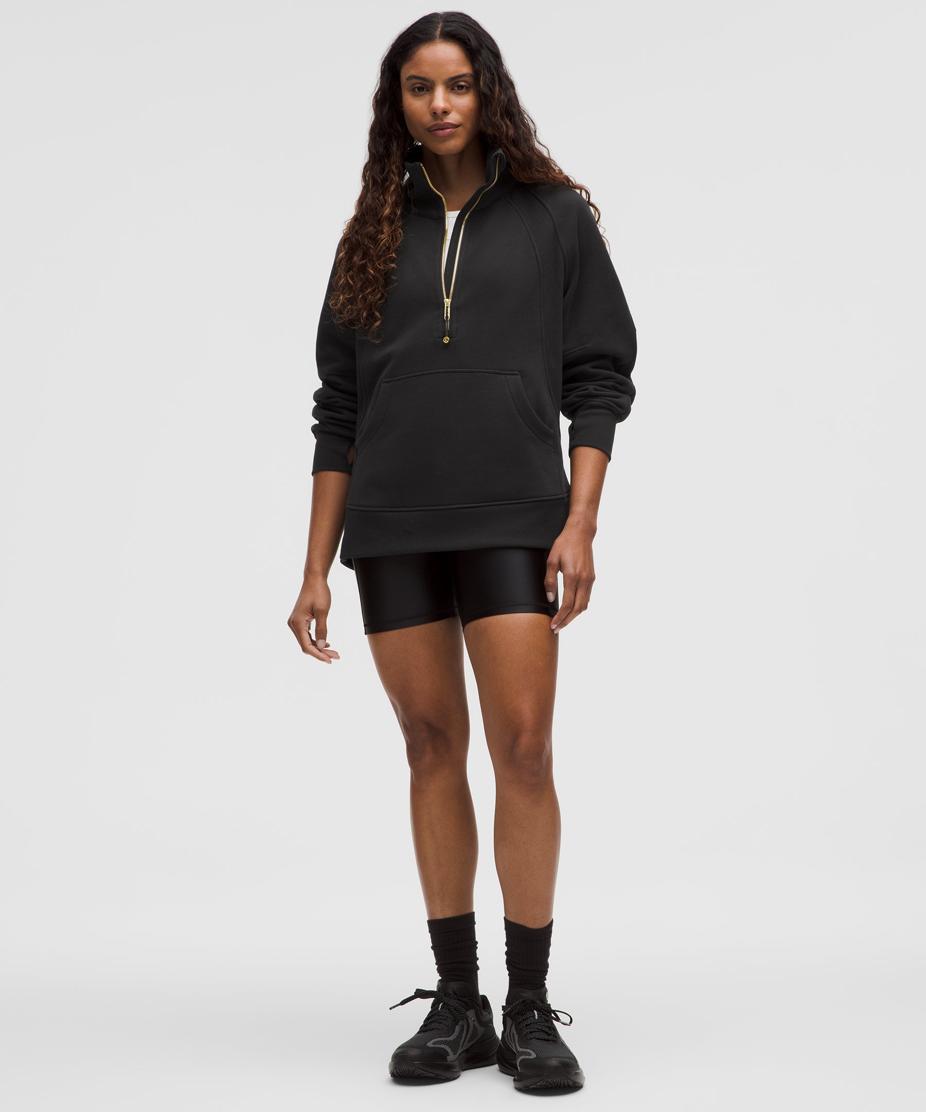 Lululemon Scuba Oversized Half Zip Funnel Neck Long