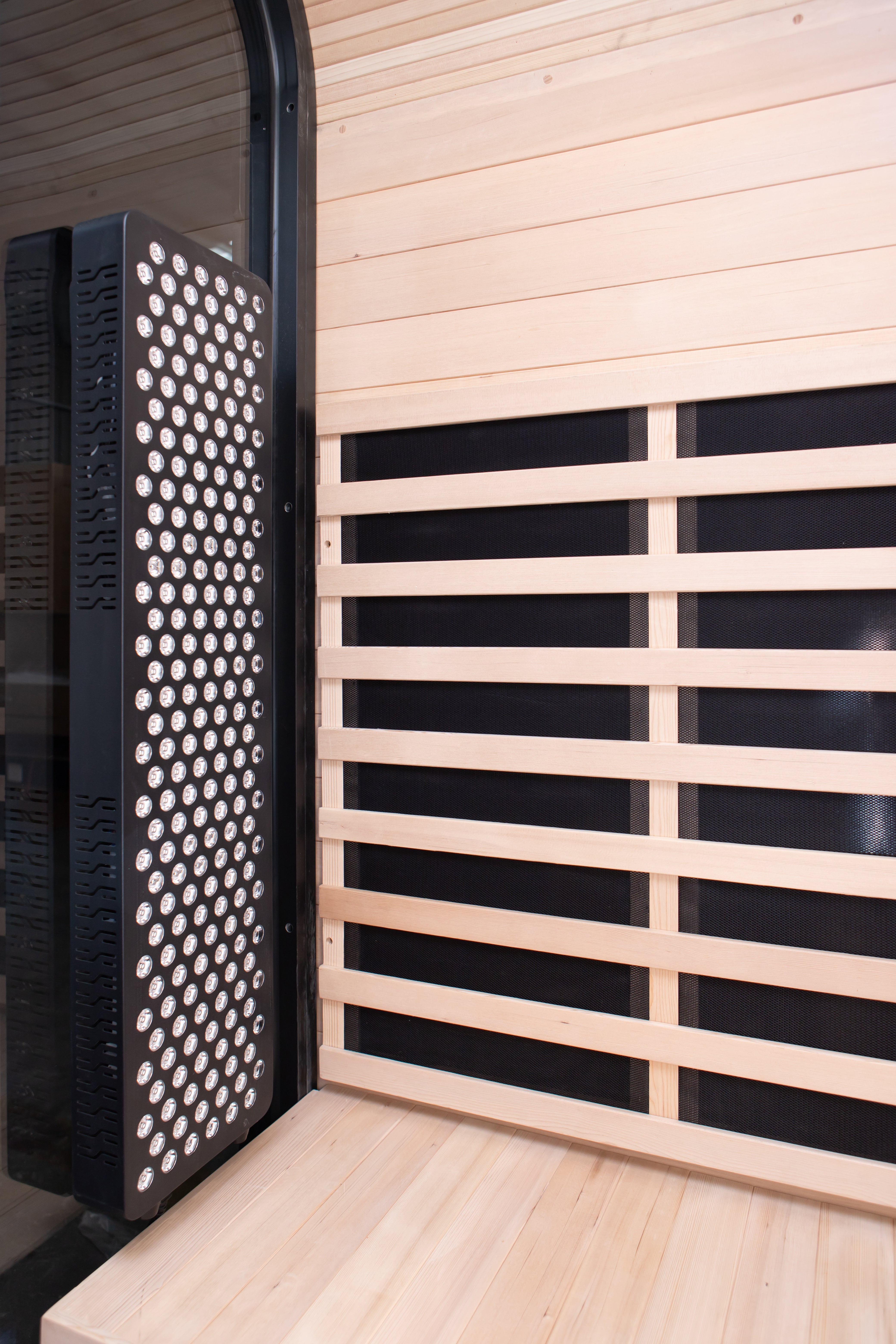 El Capitan 4-Person Outdoor Full Spectrum Infrared Sauna with Full-Body Medical-Grade Red Light Therapy and Smart WiFi App Control