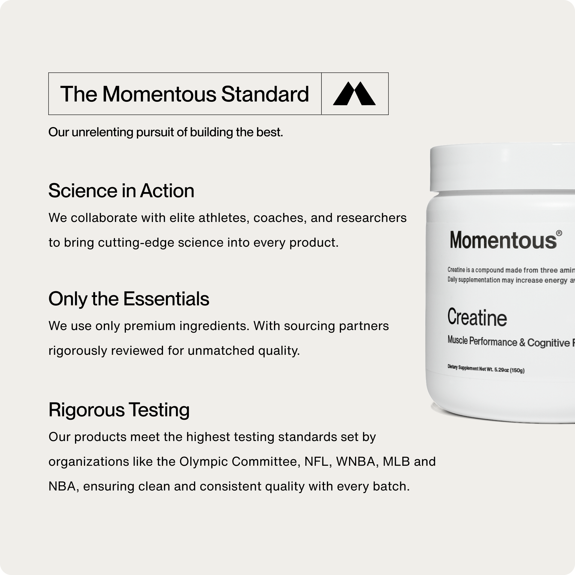 Momentous The Momentous Three