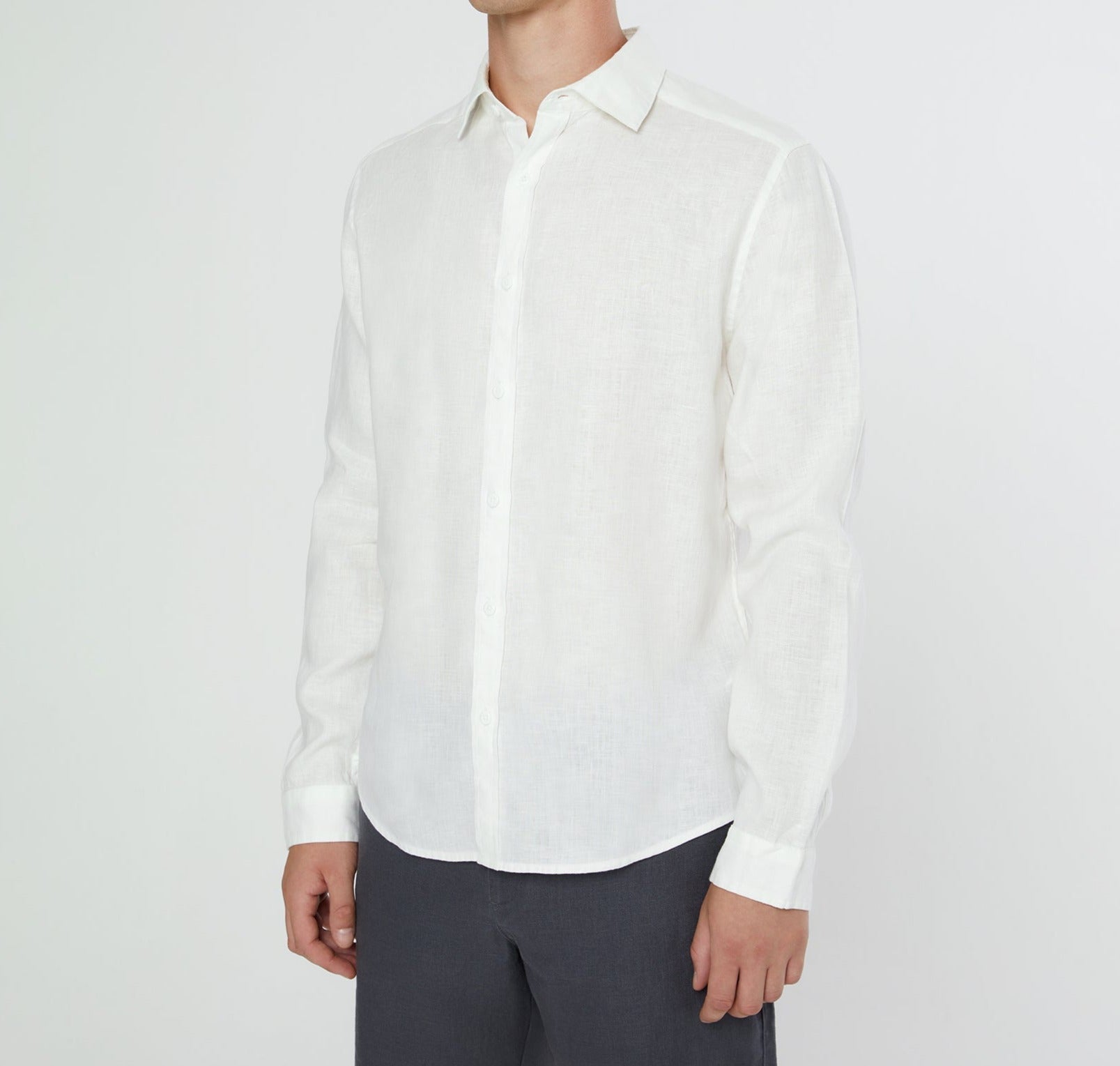 Onia Linen Slim Fit Shirt