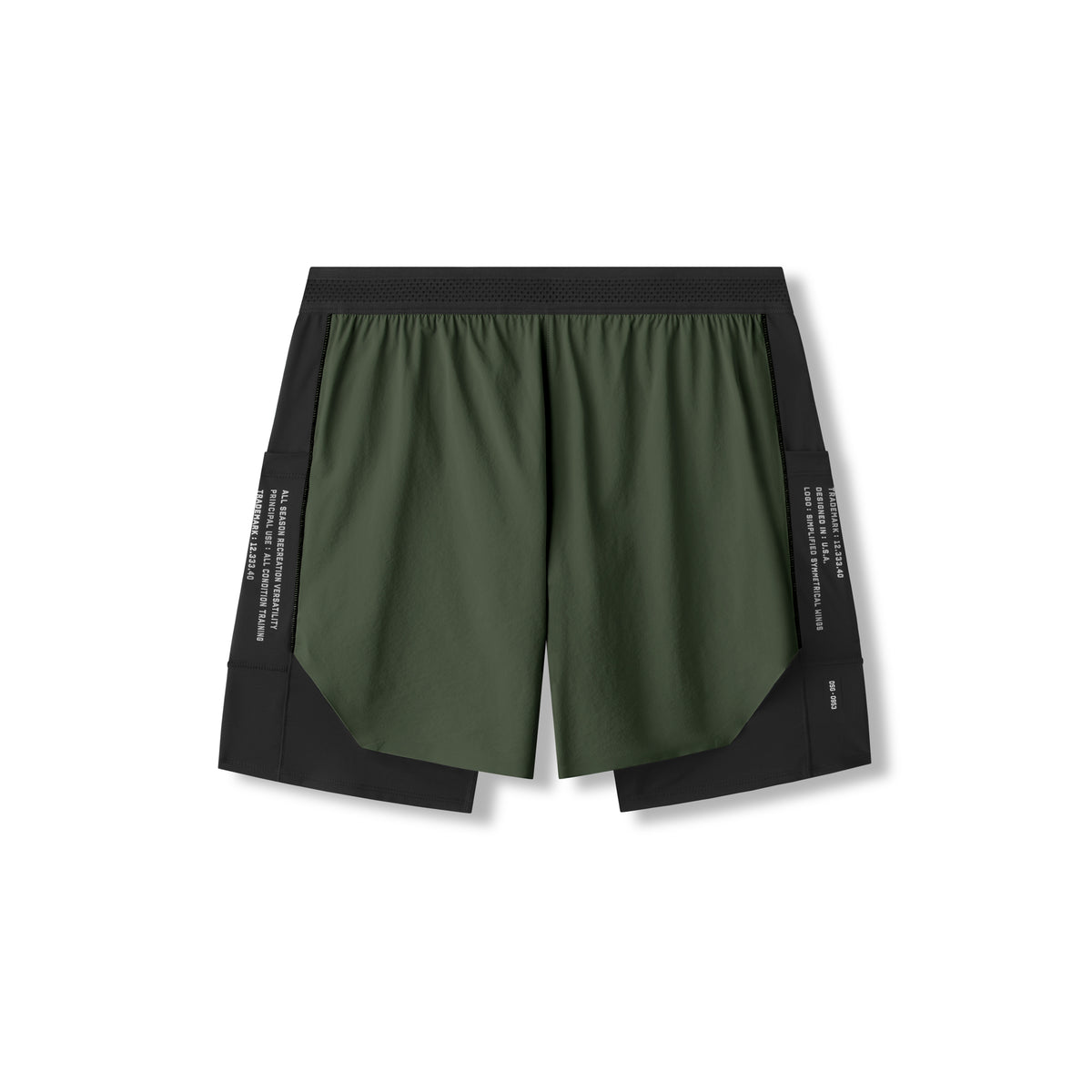 ASRV  Aerotex Hybrid Short 5" - Lined