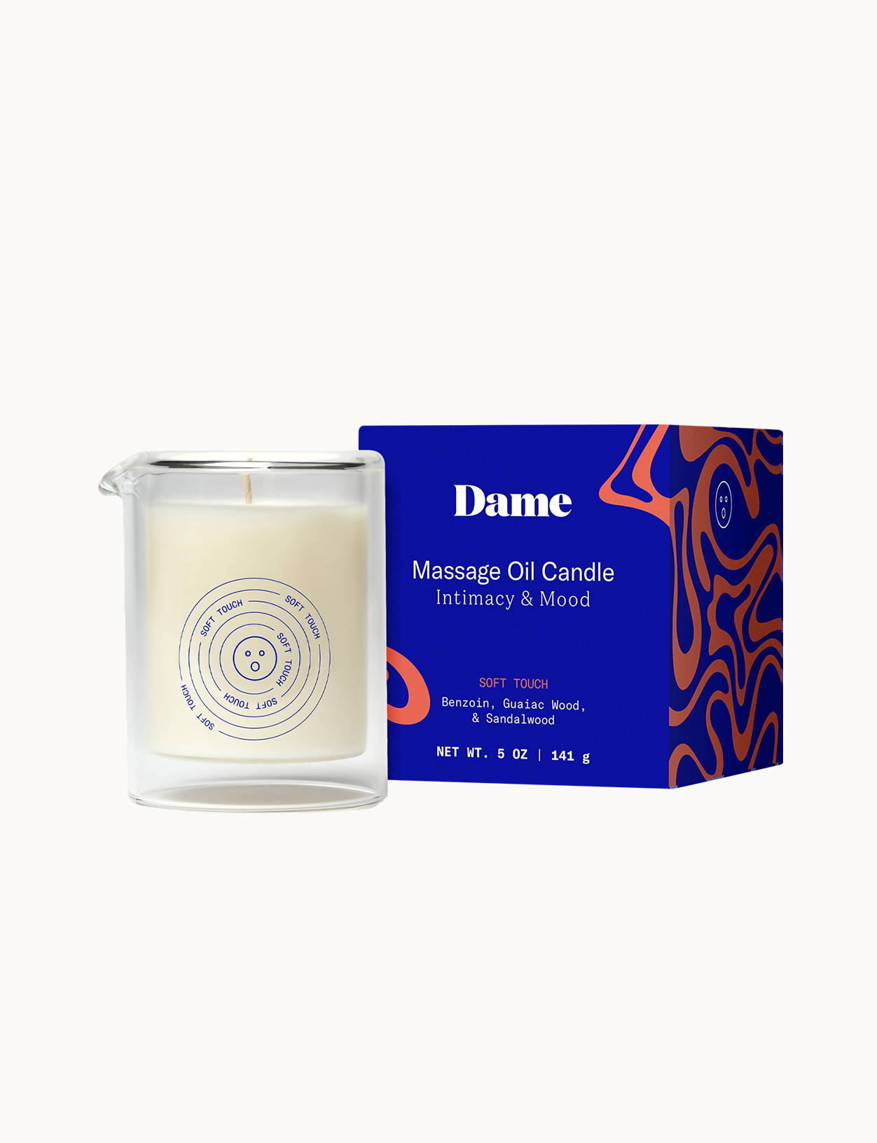 Dame Massage Oil Candle