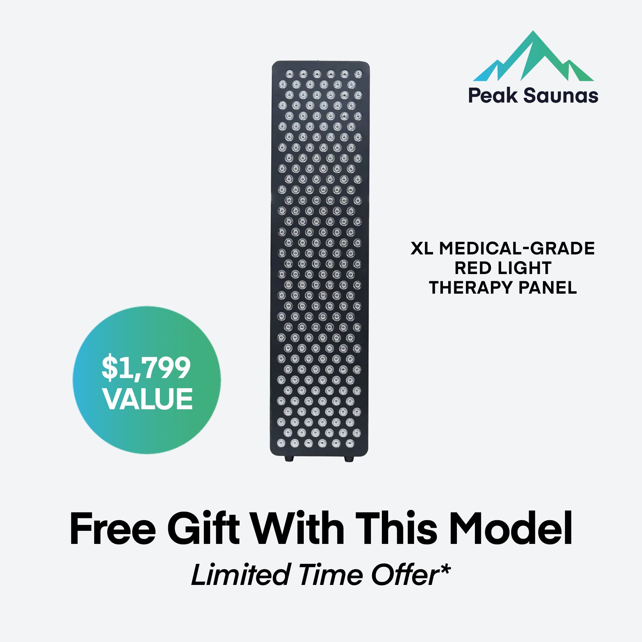 Fuji 2-Person Full Spectrum Infrared Sauna with Full-Body Medical-Grade Red Light Therapy & Smart WiFi App Control