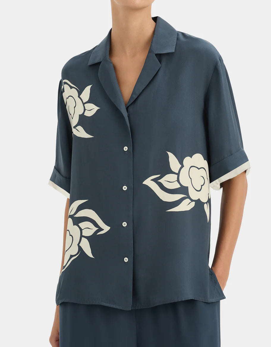 Sir The Label Lilou Short Sleeve Shirt