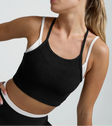 Beyond Yoga Layered Long Line Bra