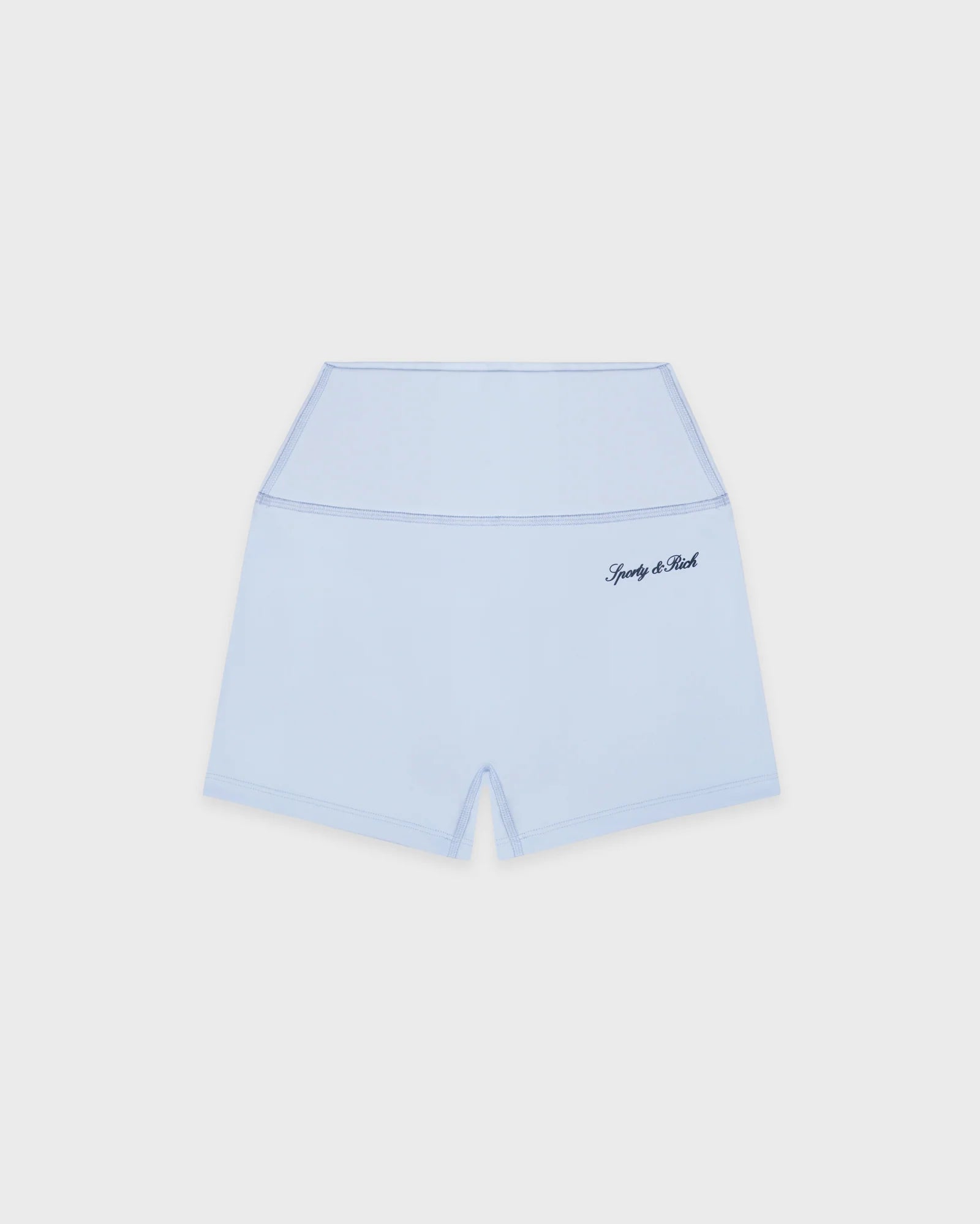Sporty & Rich Signature Logo Mini Biker Short