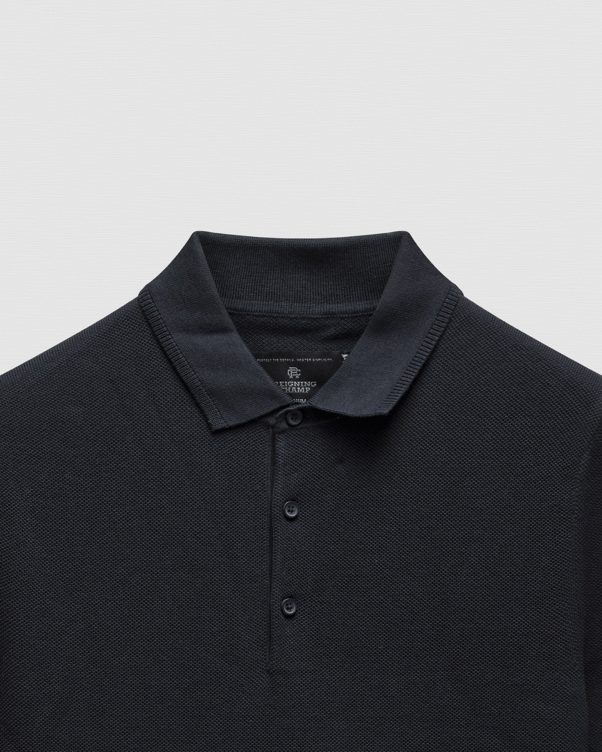 Reigning Champ Supima Pique Ace Polo