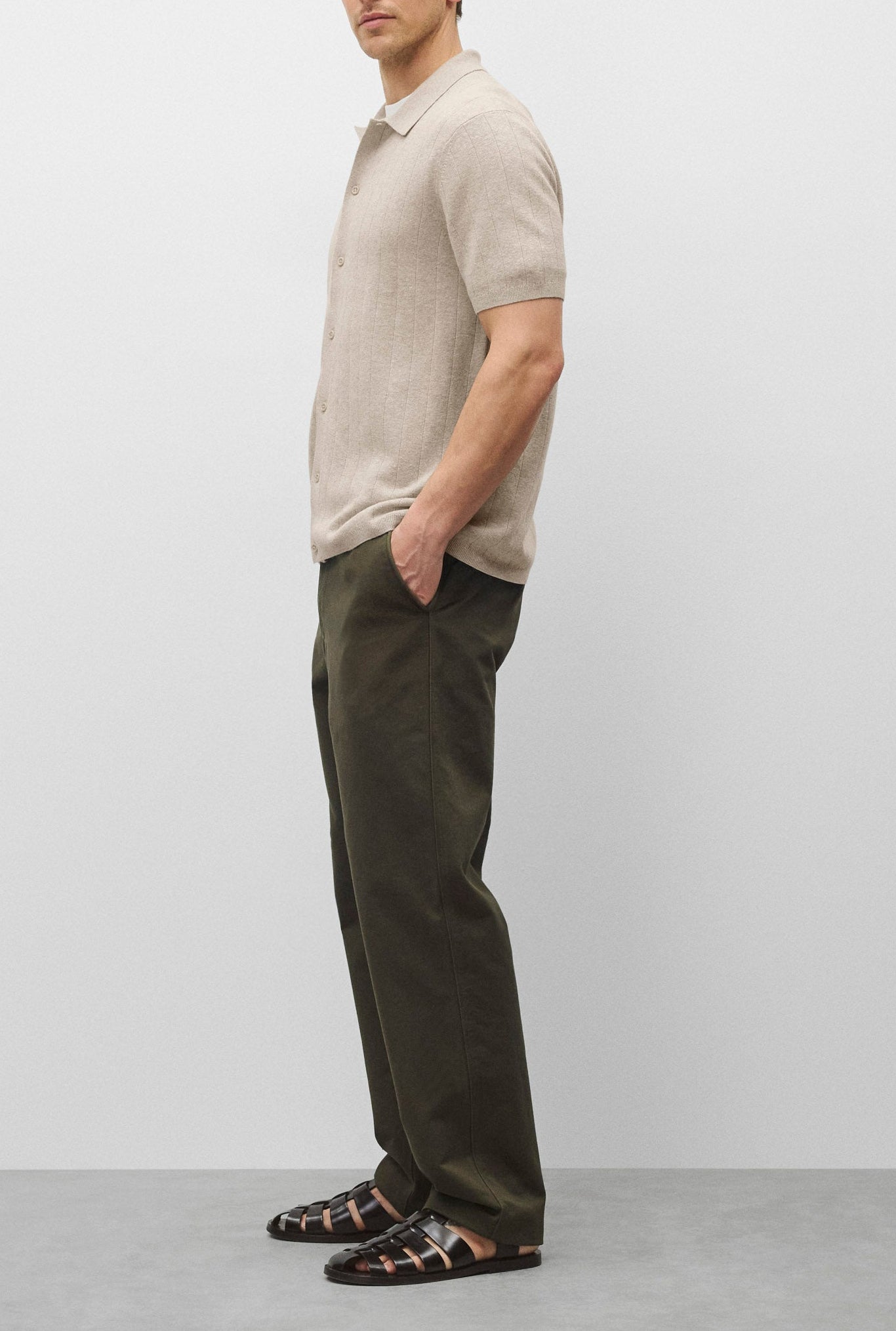 Reigning Champ Cotton Linen Piazza Shirt