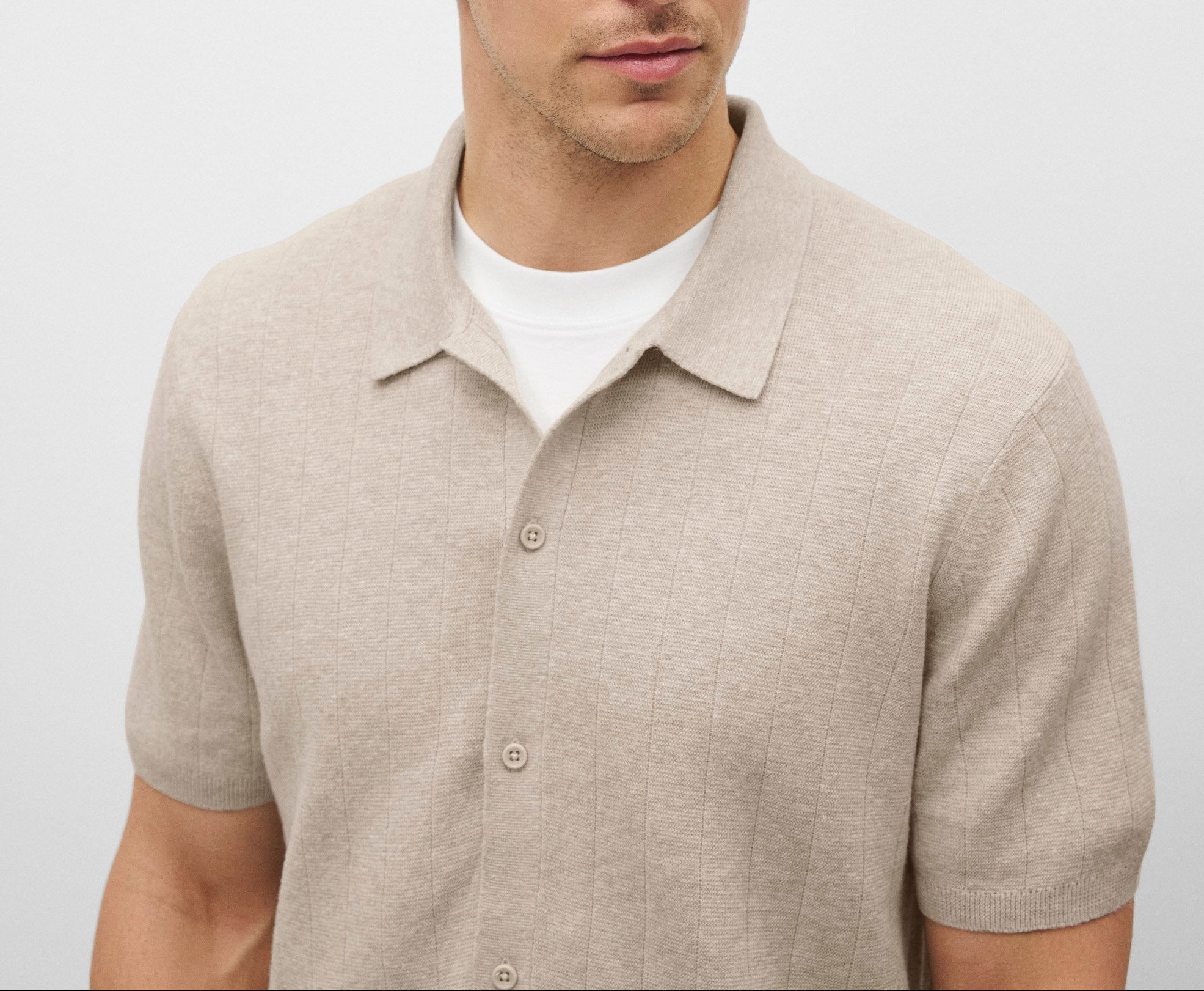 Reigning Champ Cotton Linen Piazza Shirt