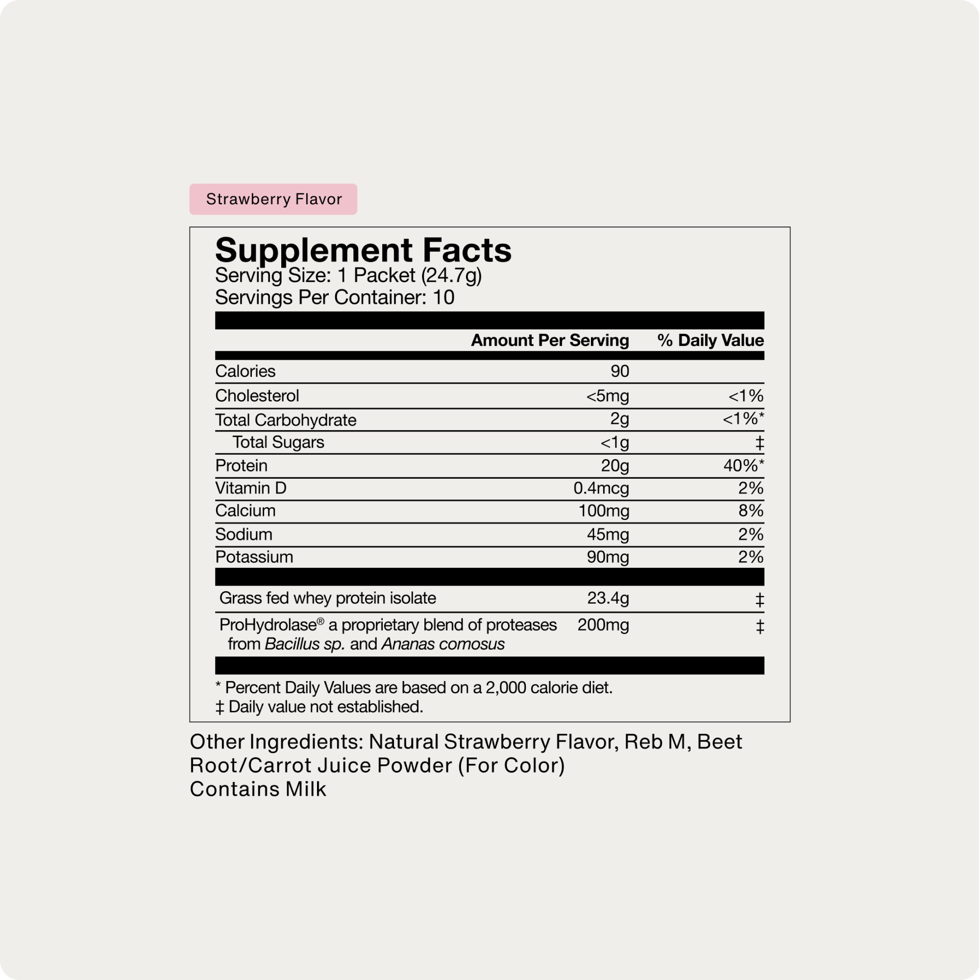 Whey Protein Isolate 10-Travel Packs