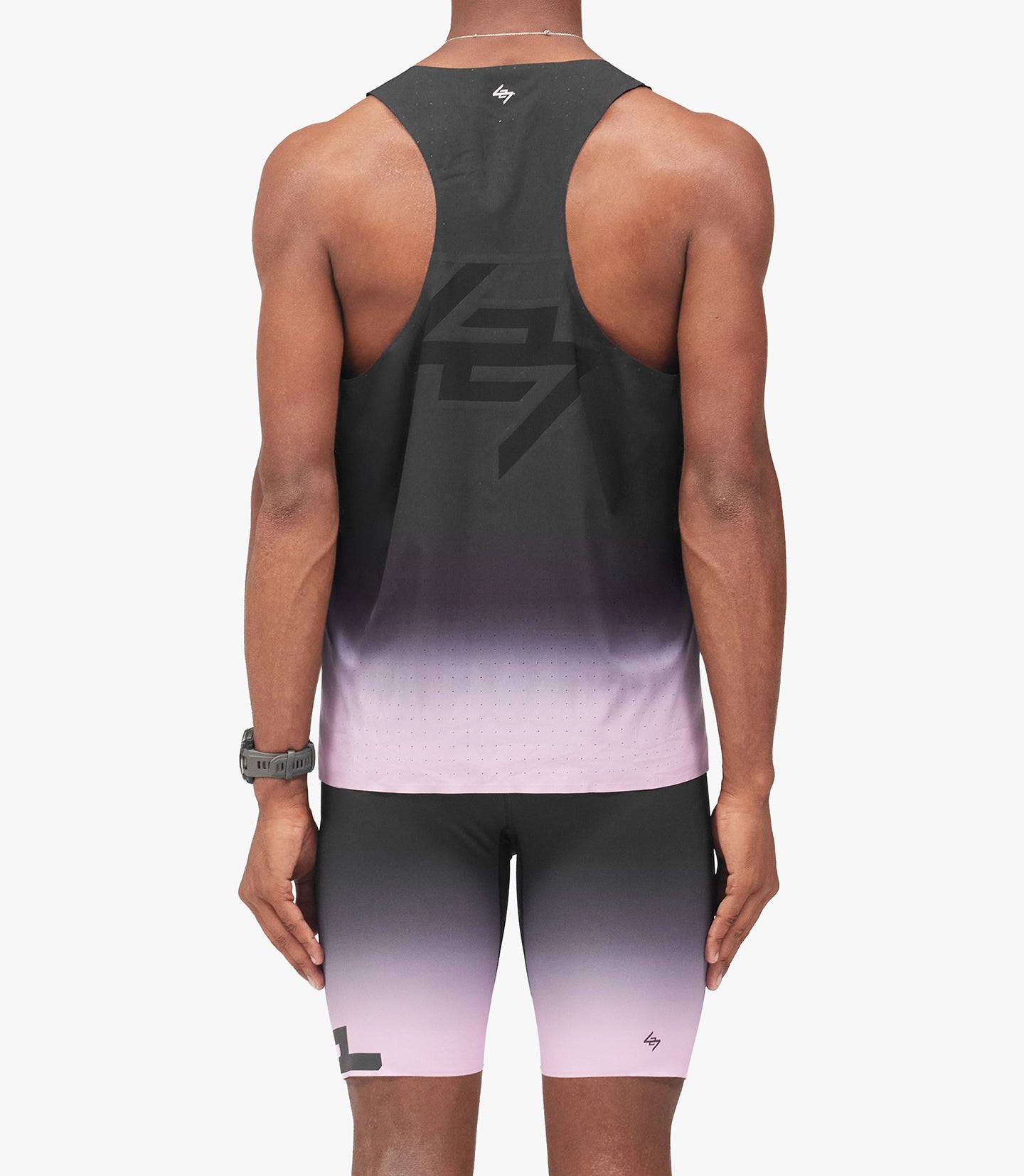 Represent 247 Perforated Running Singlet