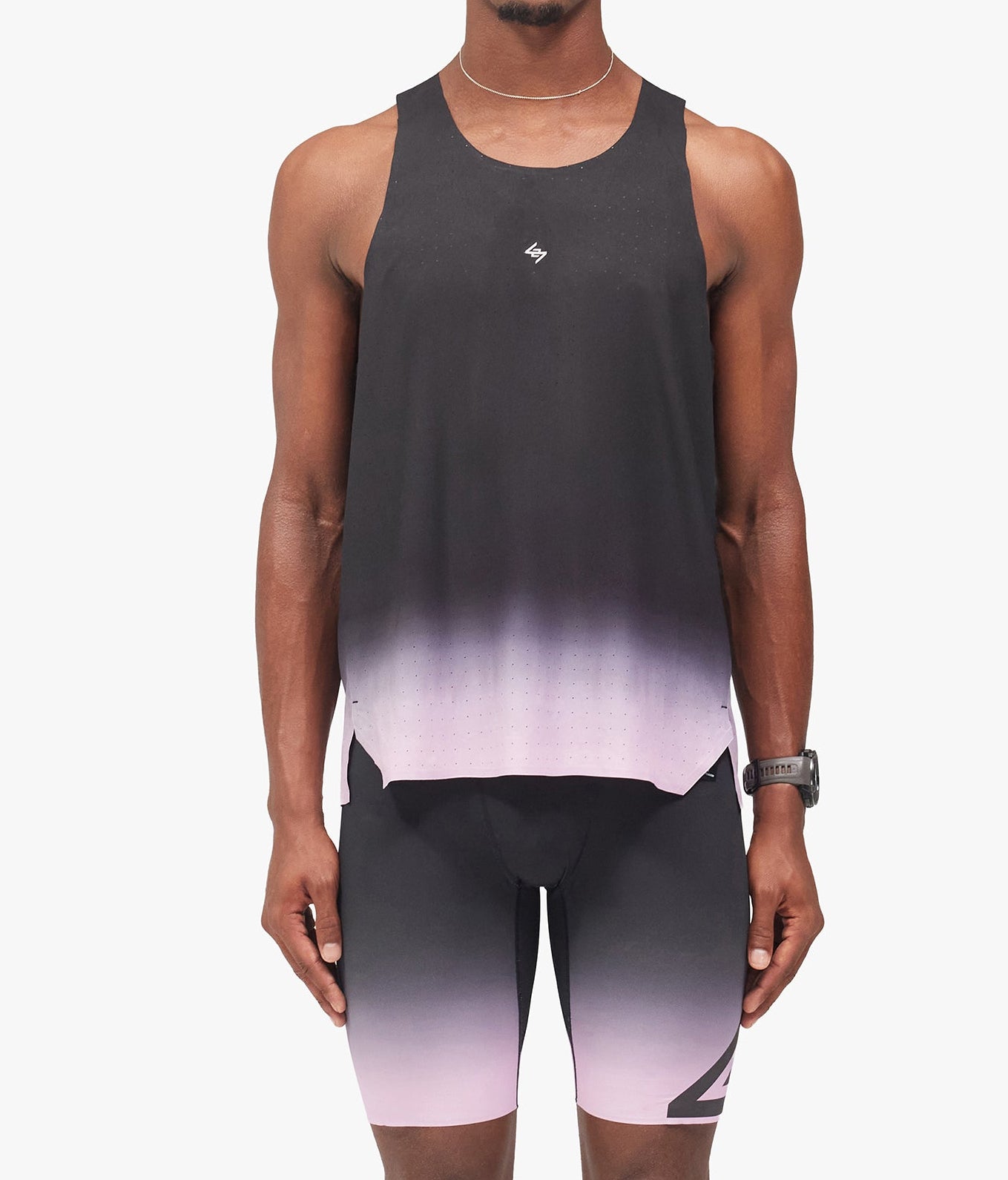 Represent 247 Perforated Running Singlet