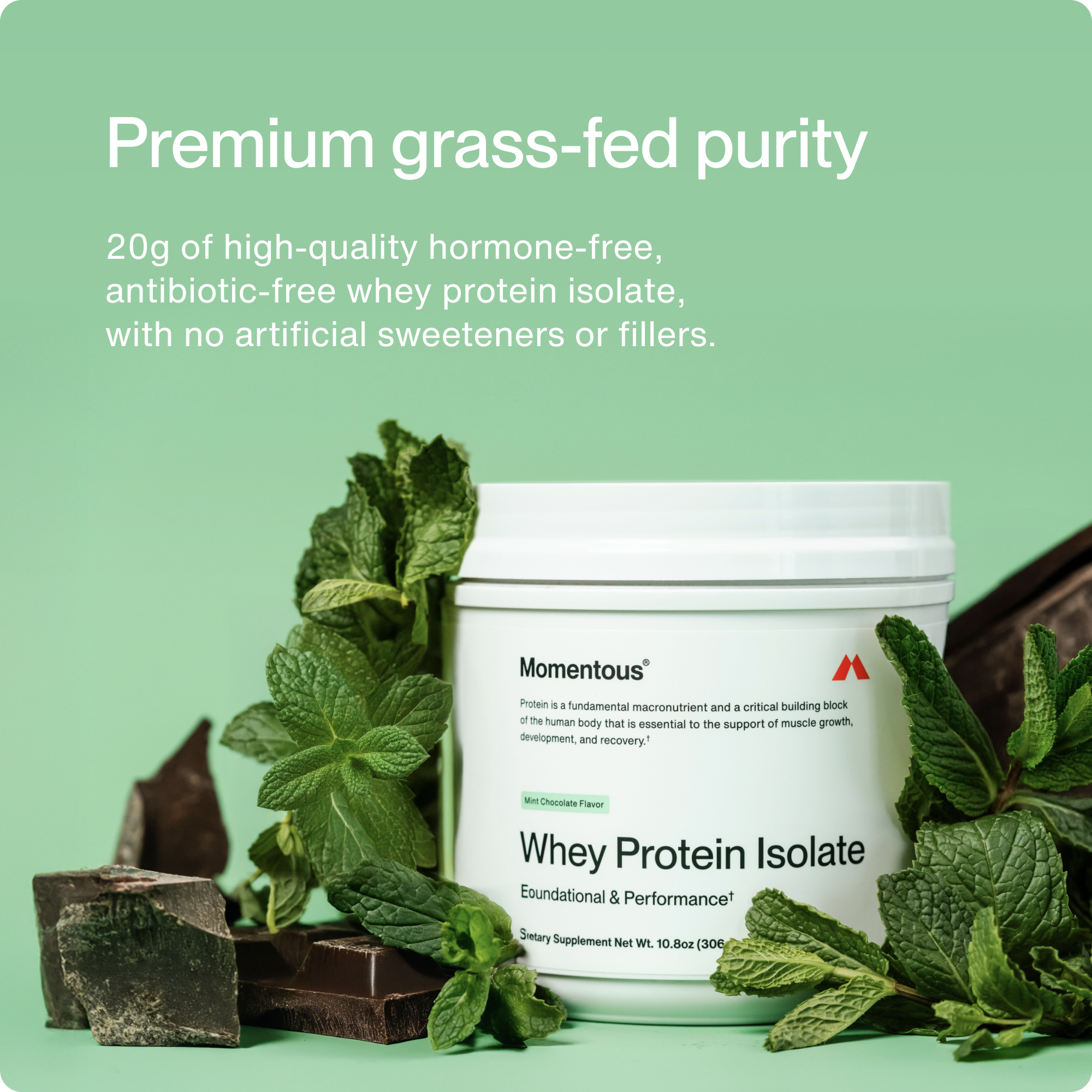 Momentous Whey Protein Isolate - Limited Edition