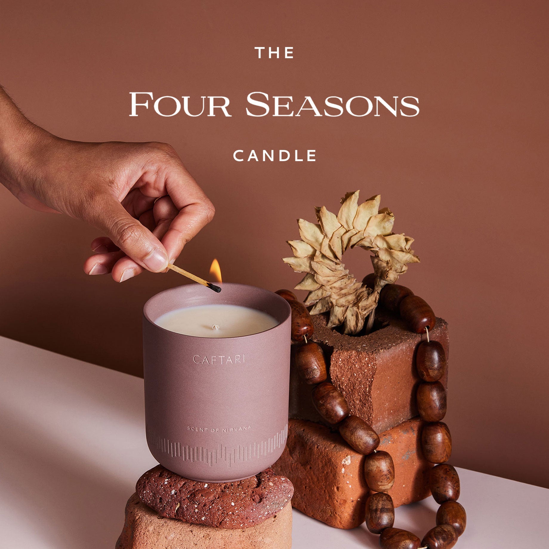 Caftari Scent of Nirvana (Meditation Candle)