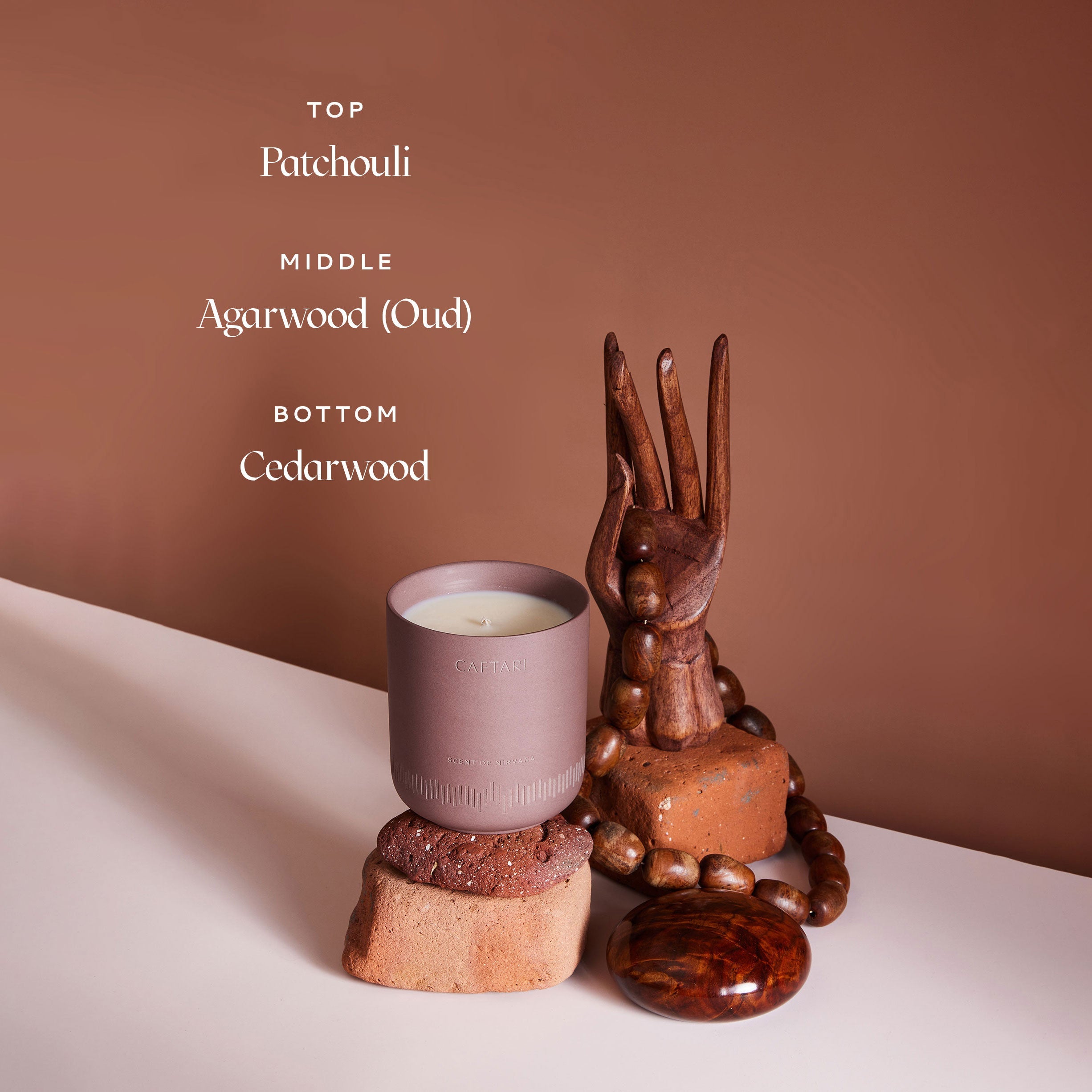 Caftari Scent of Nirvana (Meditation Candle)