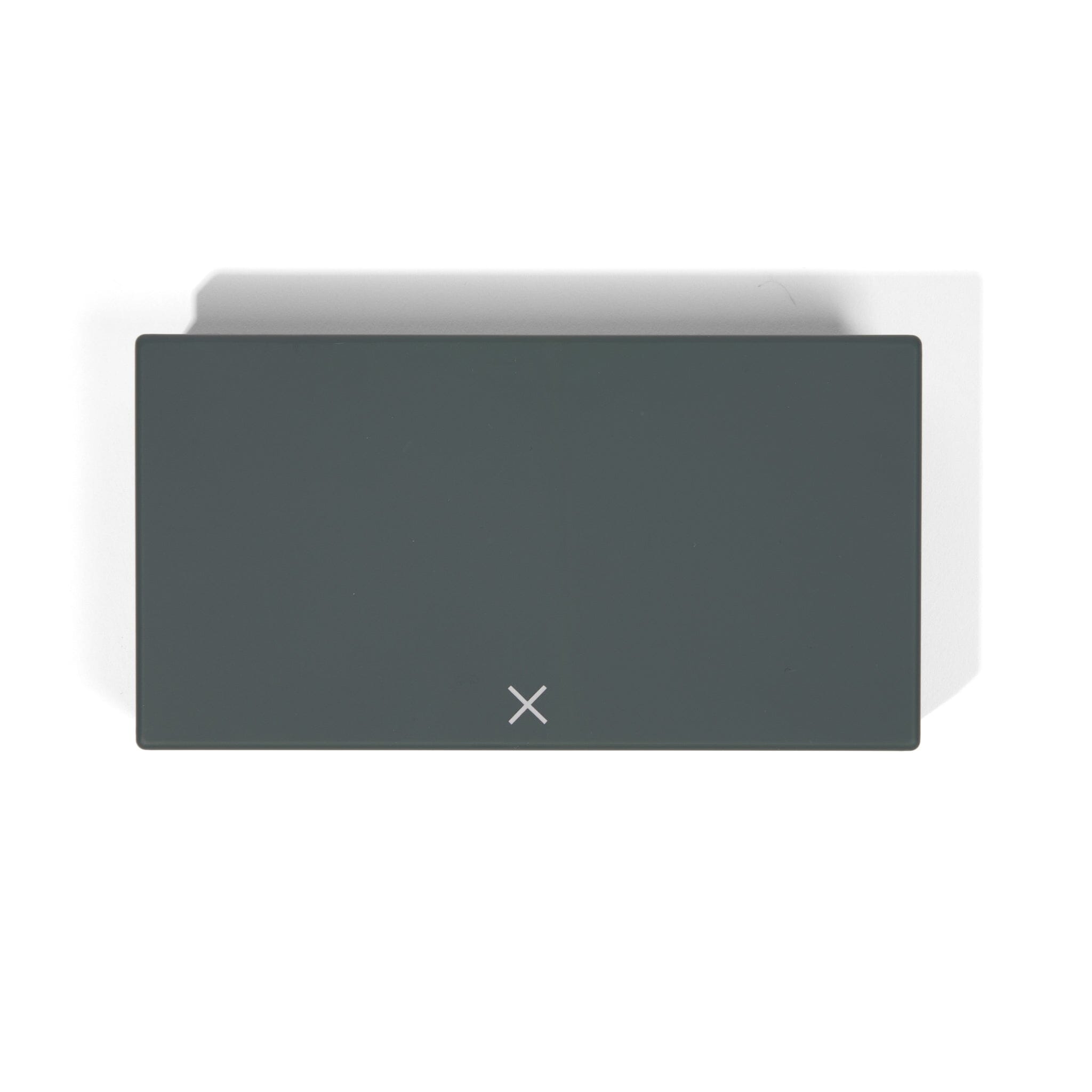 Port & Polish Charcoal Gray AM/PM Pill Box