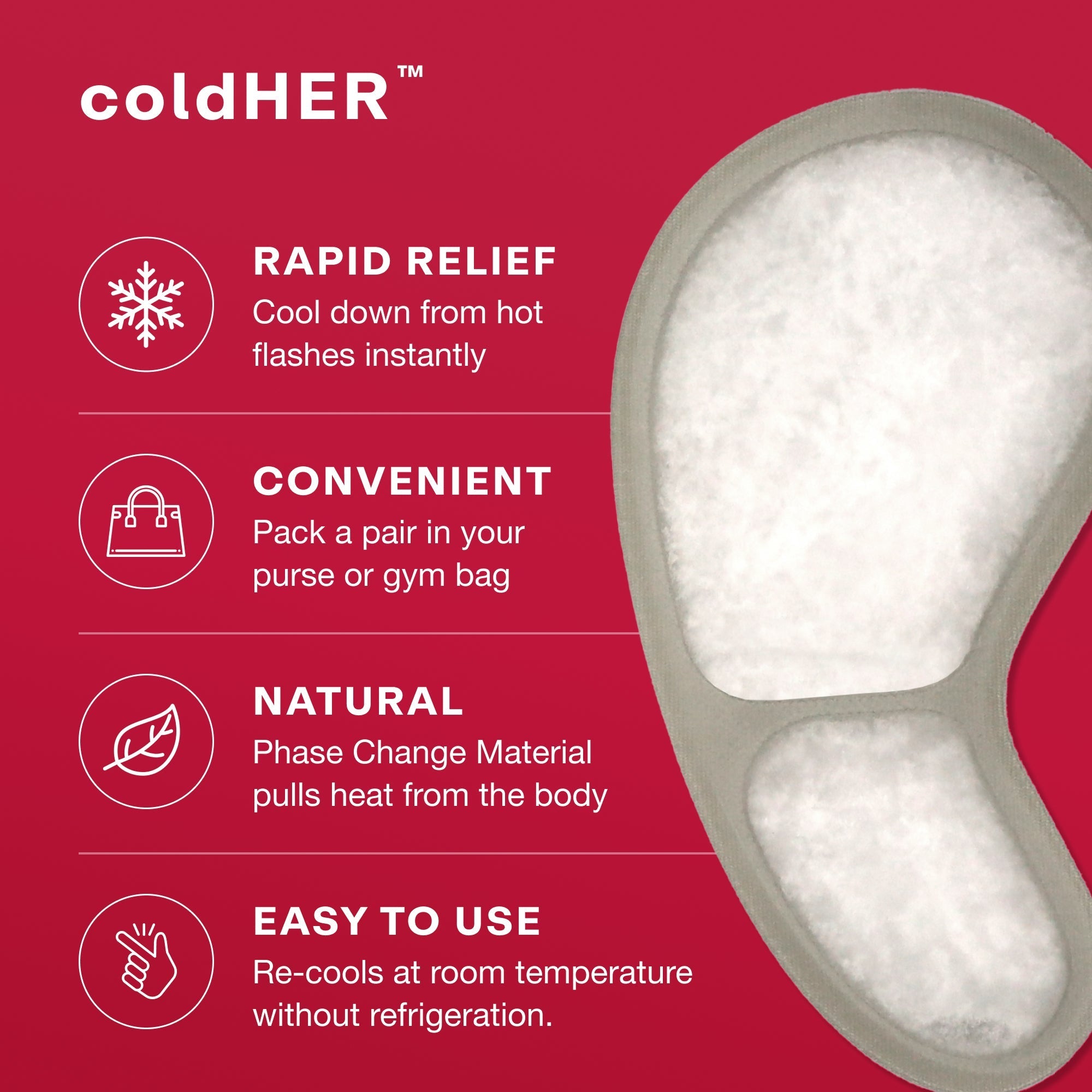 Joylux coldHER™ Cooling Bra Inserts