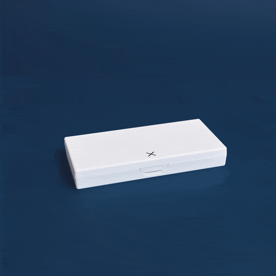 Port & Polish Crisp White Pill Box