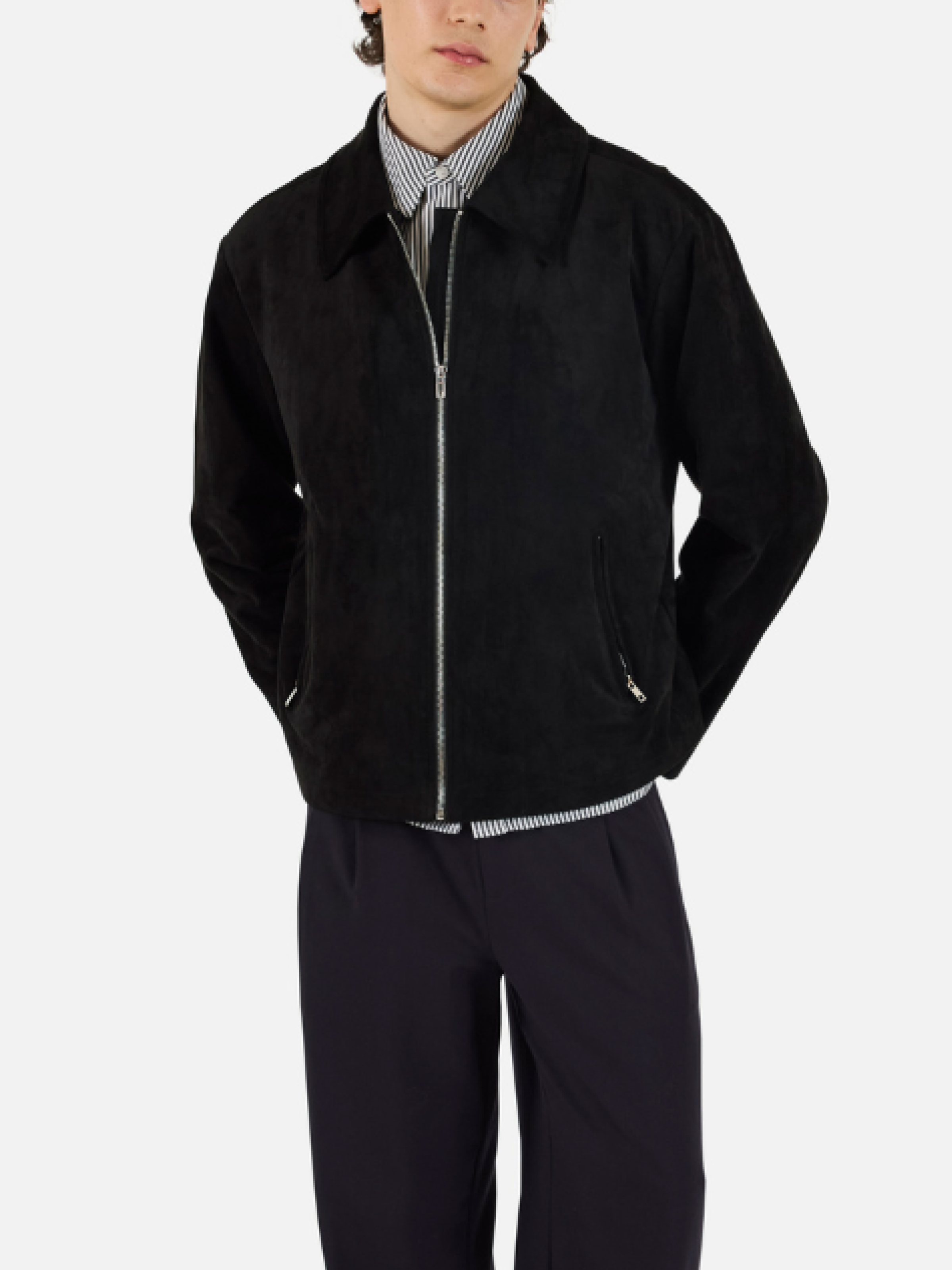 KROST University Suede Zip Jacket