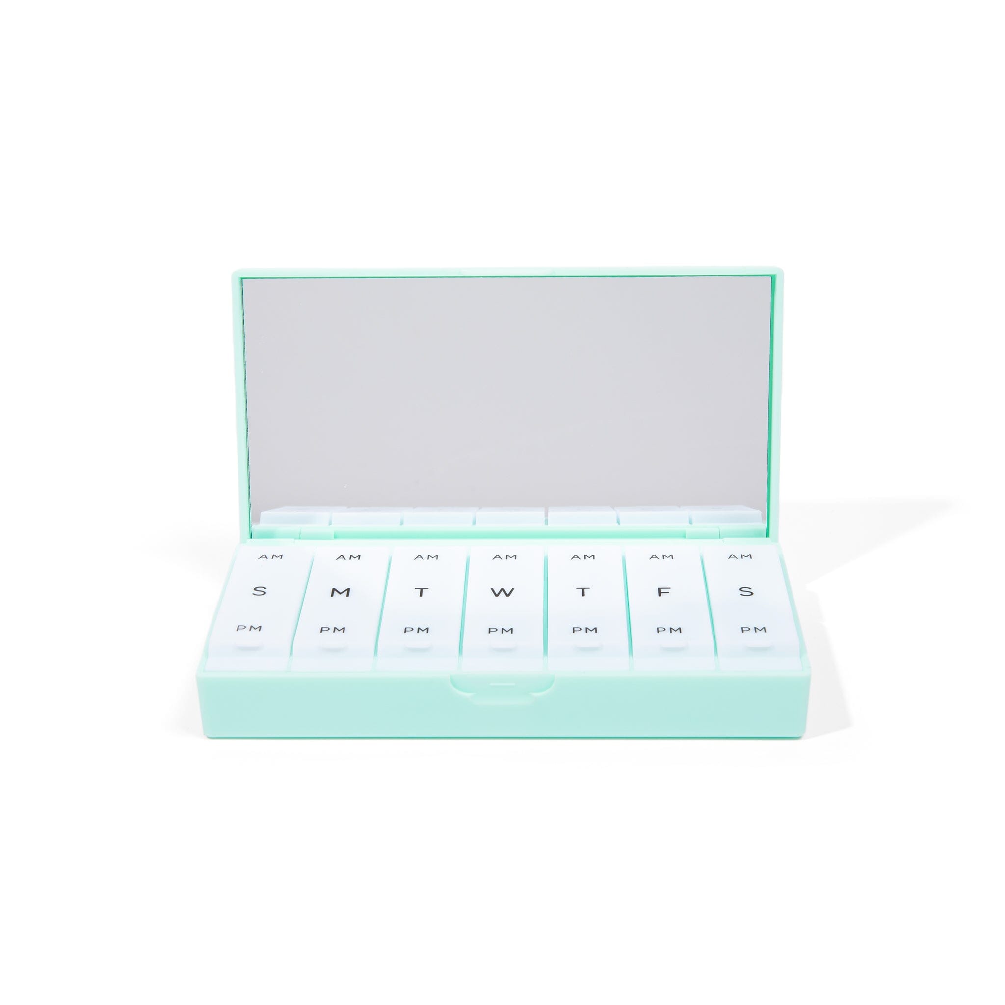 Port & Polish Mint AM/PM Pill Box