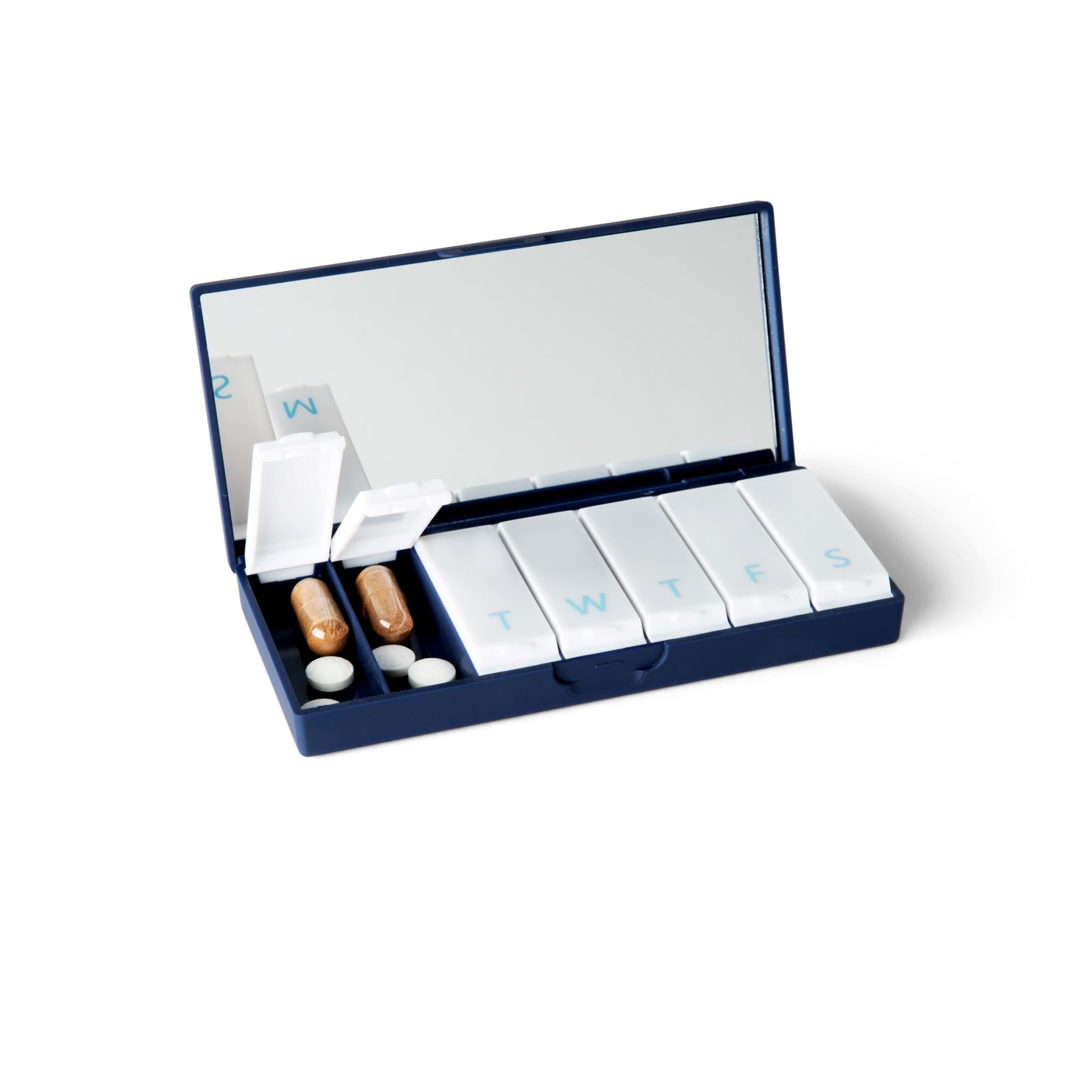 Port & Polish Navy Blue Pill Box