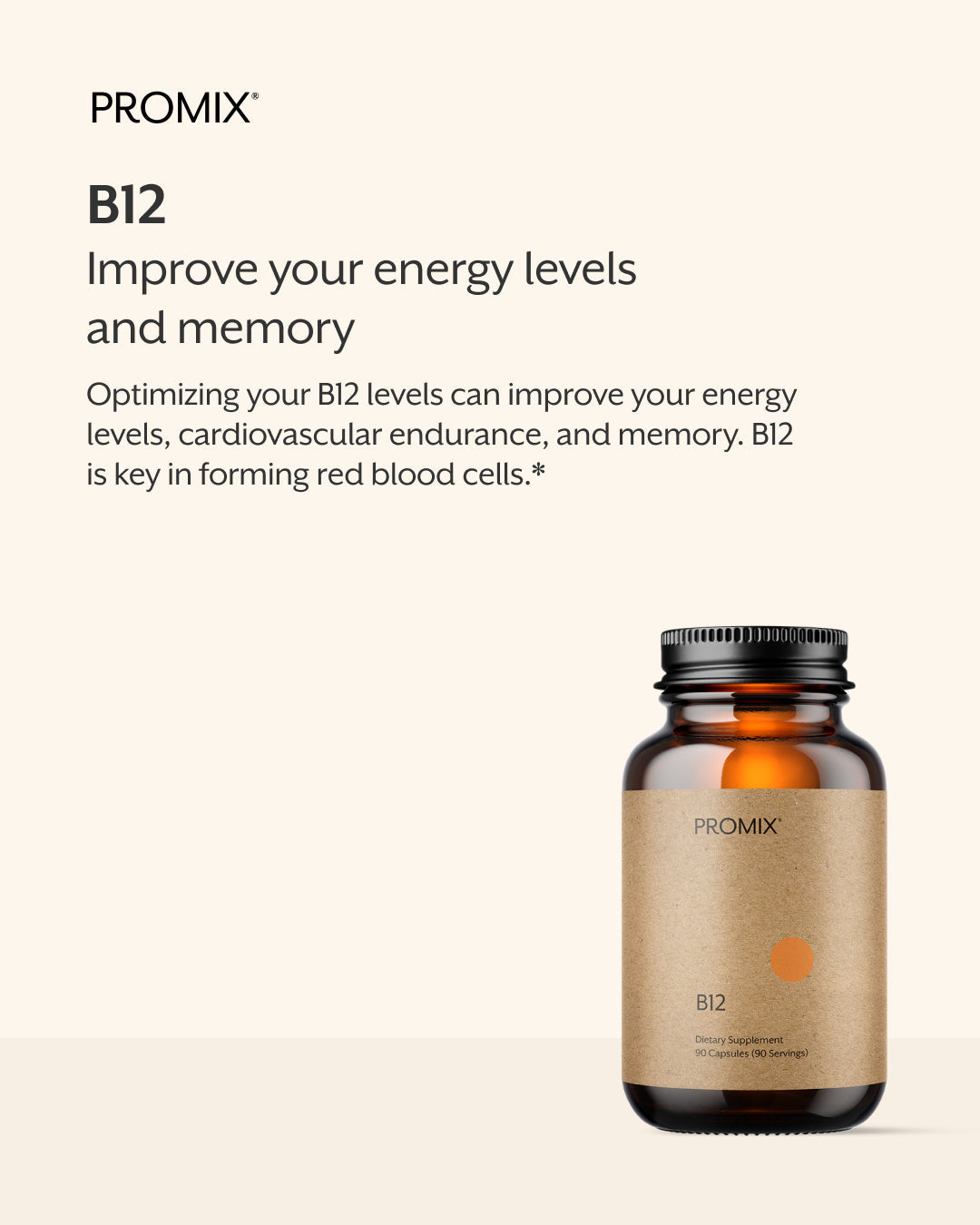 Promix Nutrition B12 (Methylcobalamin)