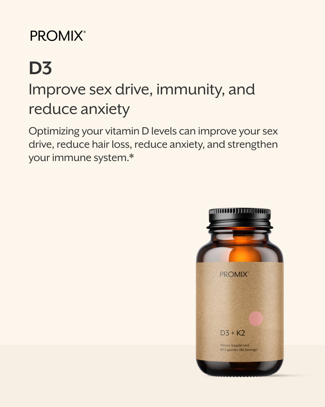 Promix Nutrition D3 (5,000 IU) + K2