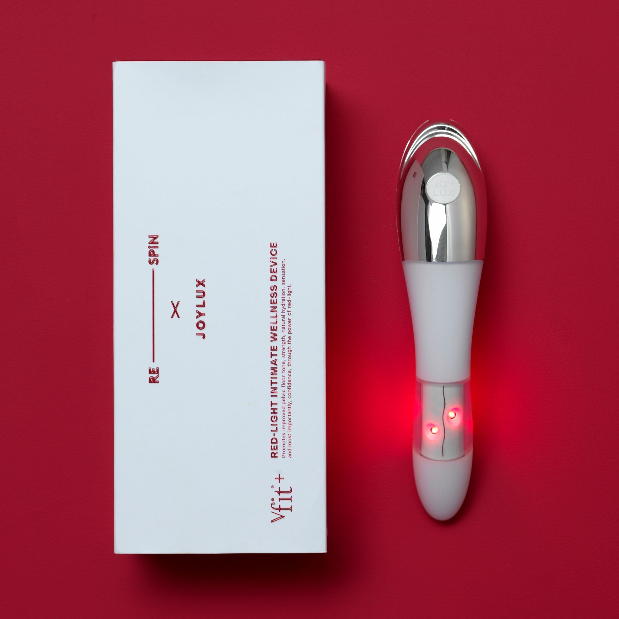 Joylux Respin x Joylux vFit® PLUS Red Light Intimate Wellness Device