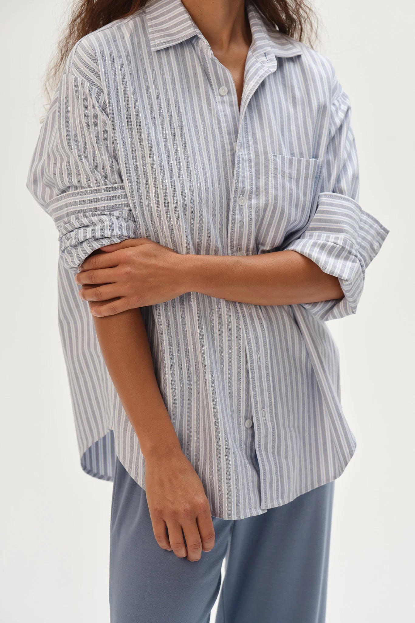 Donni The Oxford Stripe Shirt
