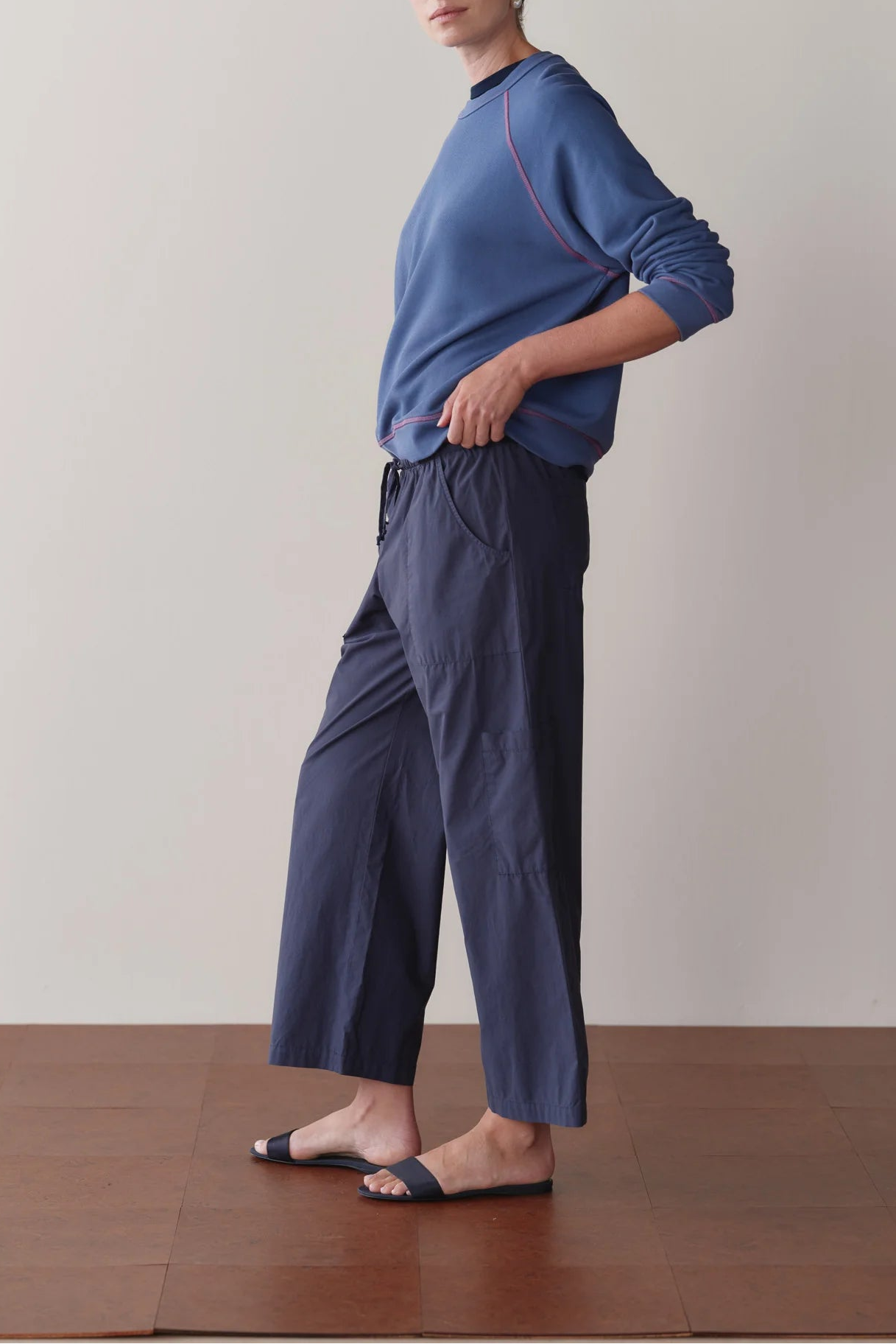 Donni The Pop Drawstring Cargo Pant