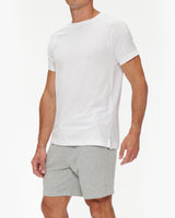 ALO YOGA THE TRIUMPH CREW NECK SHORT SLEEVE