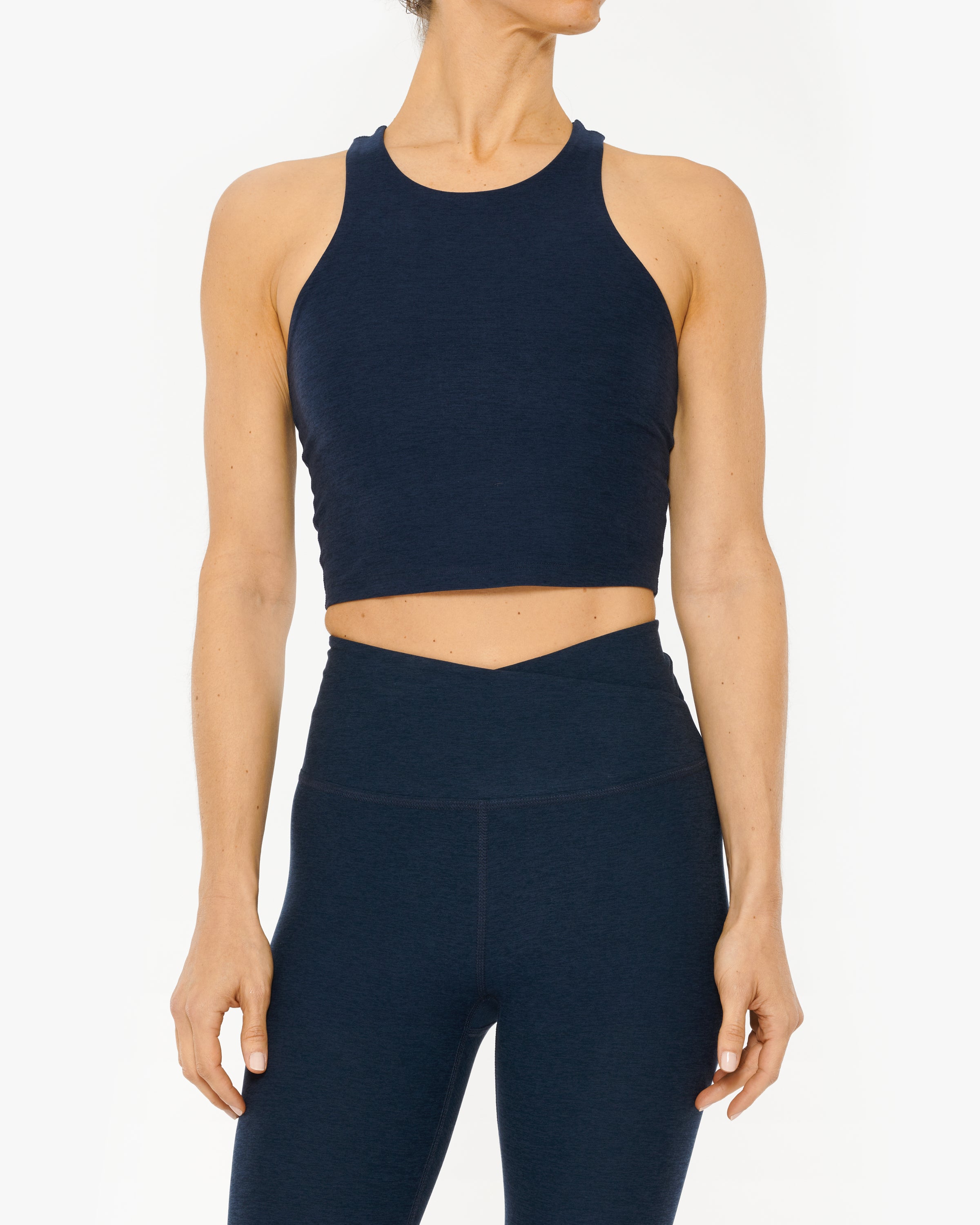 BEYOND YOGA FOCUS CROPPED TANK