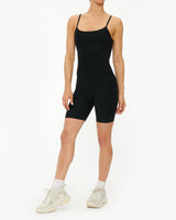 BEYOND YOGA SPACEDYE GET IN GEAR BIKER JUMPSUIT