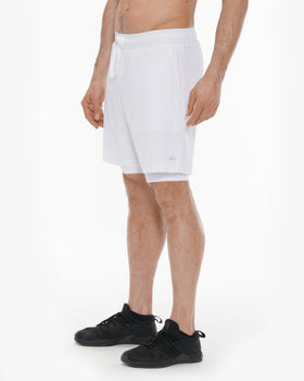 ALO YOGA UNITY 2 IN 1 SHORT 7" - LINED