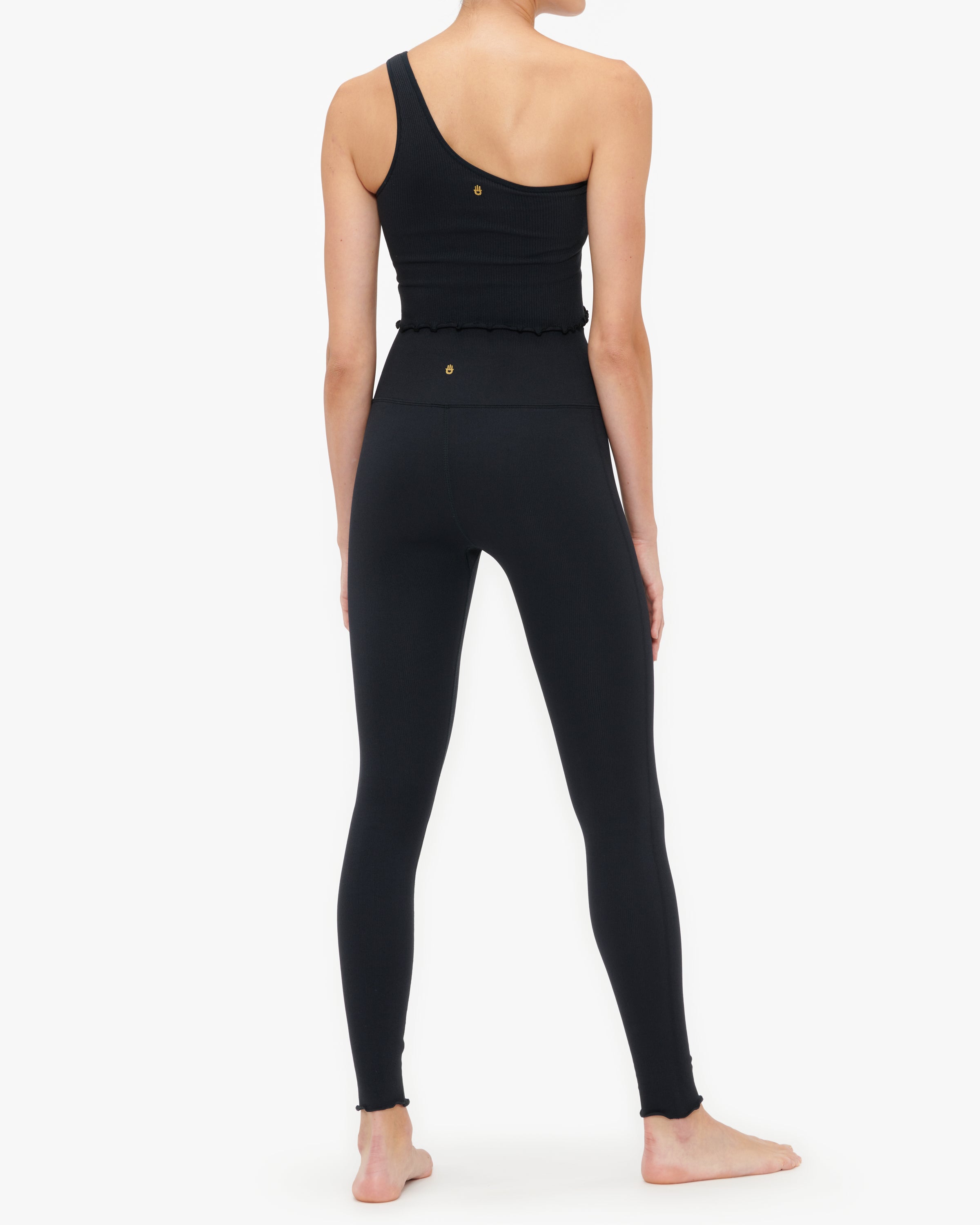 Spiritual Gangster Luna One Shoulder Seamless Tank