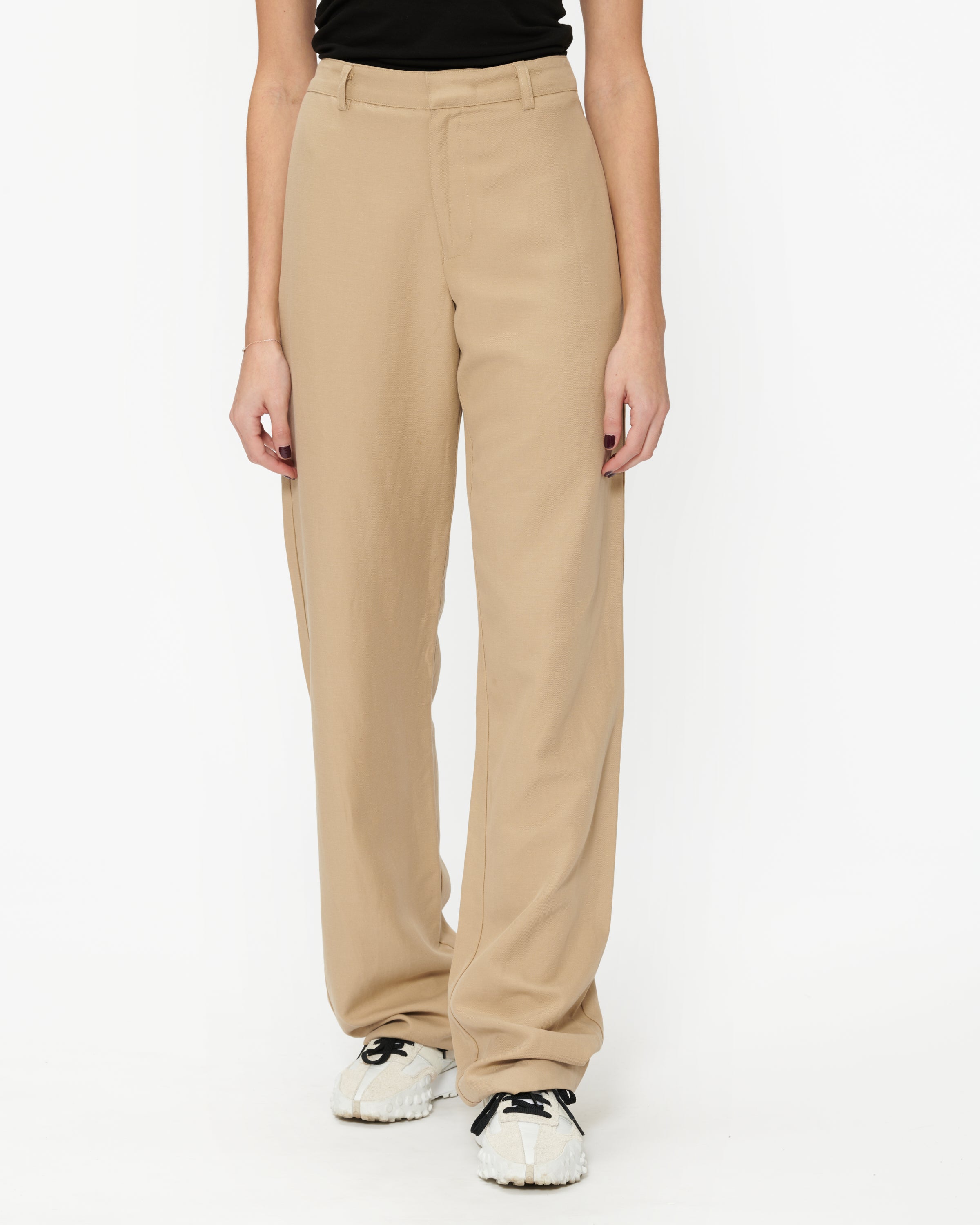 Enza Costa Twill Straight Leg Trouser