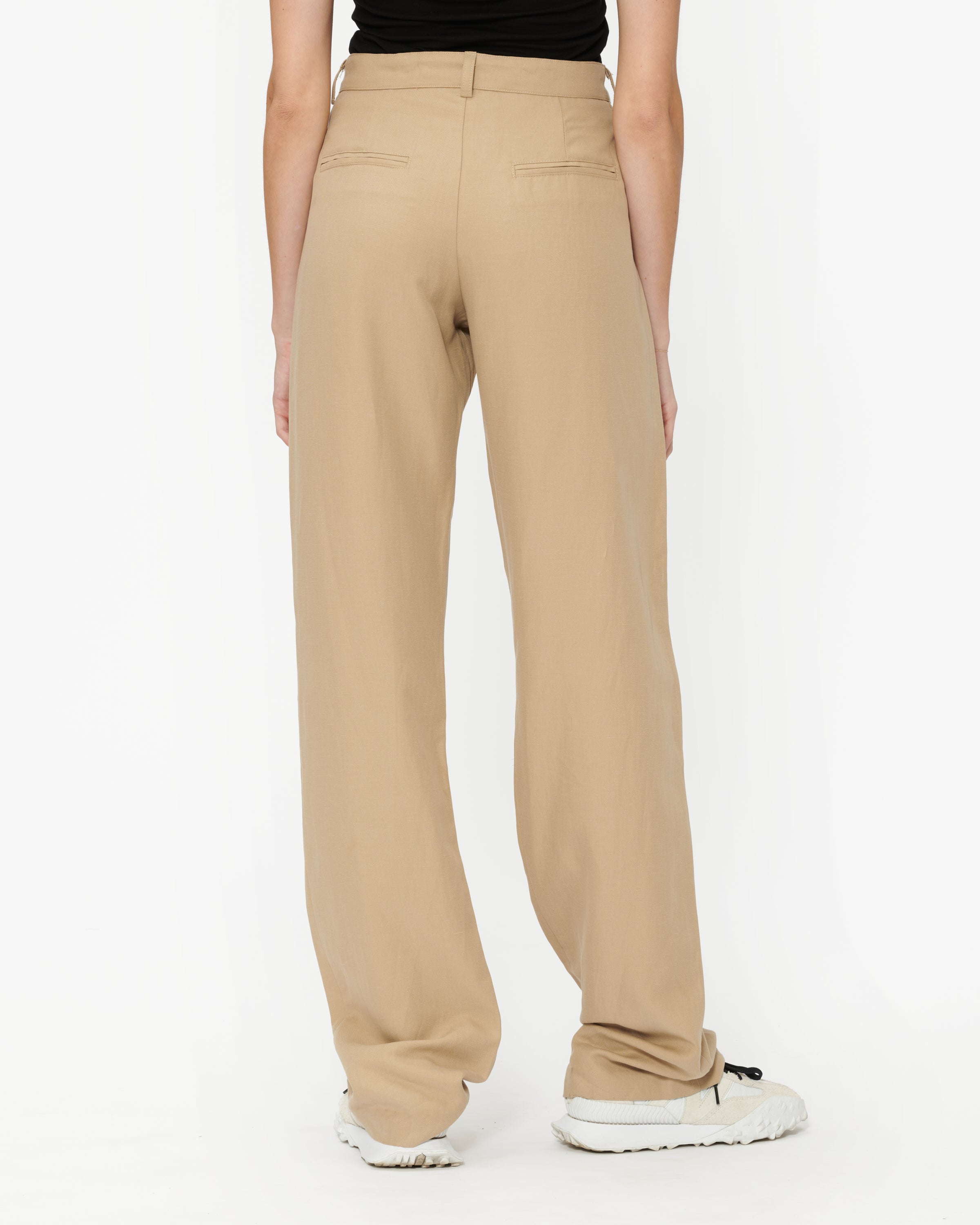 Enza Costa Twill Straight Leg Trouser